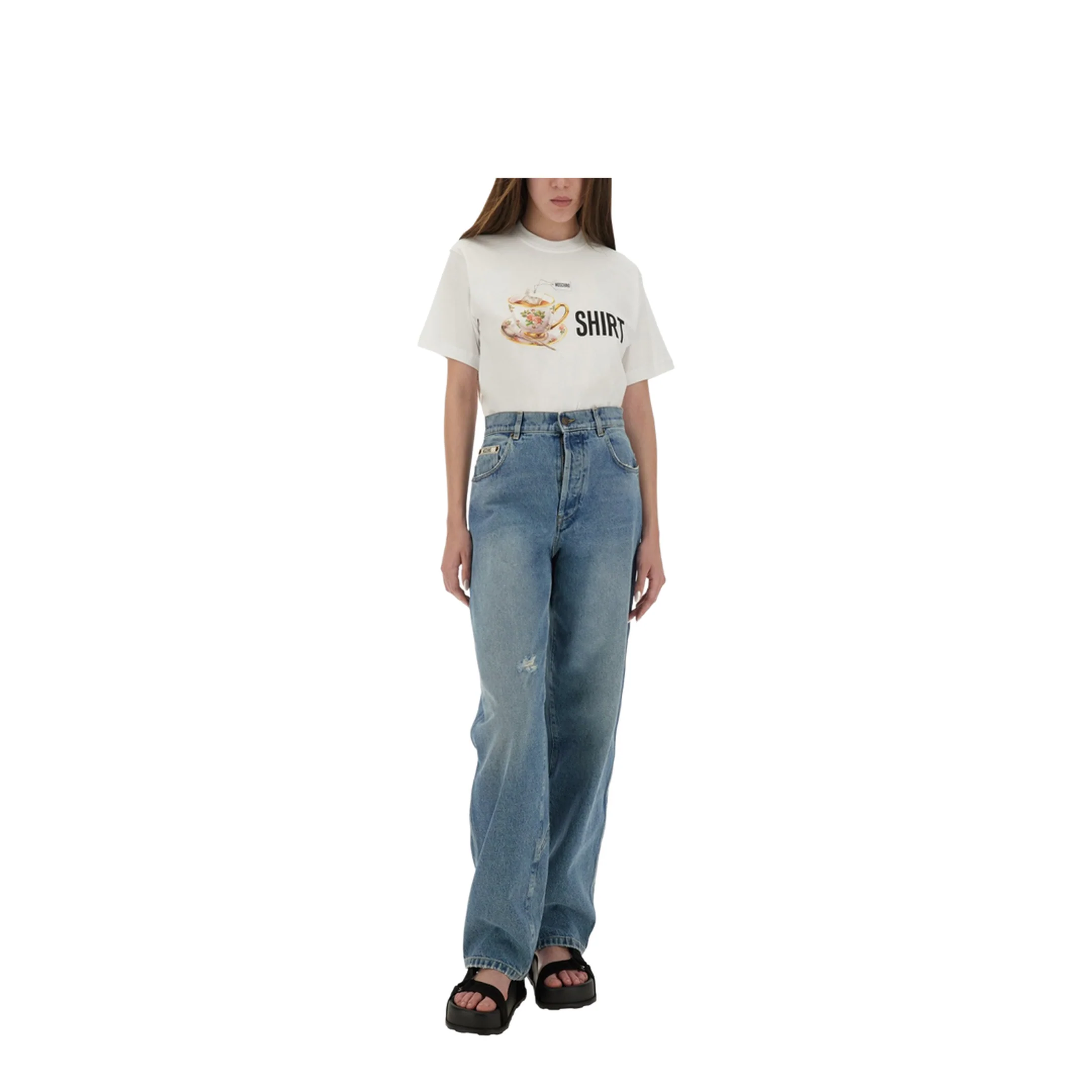 T-Shirt with Print - Image 2
