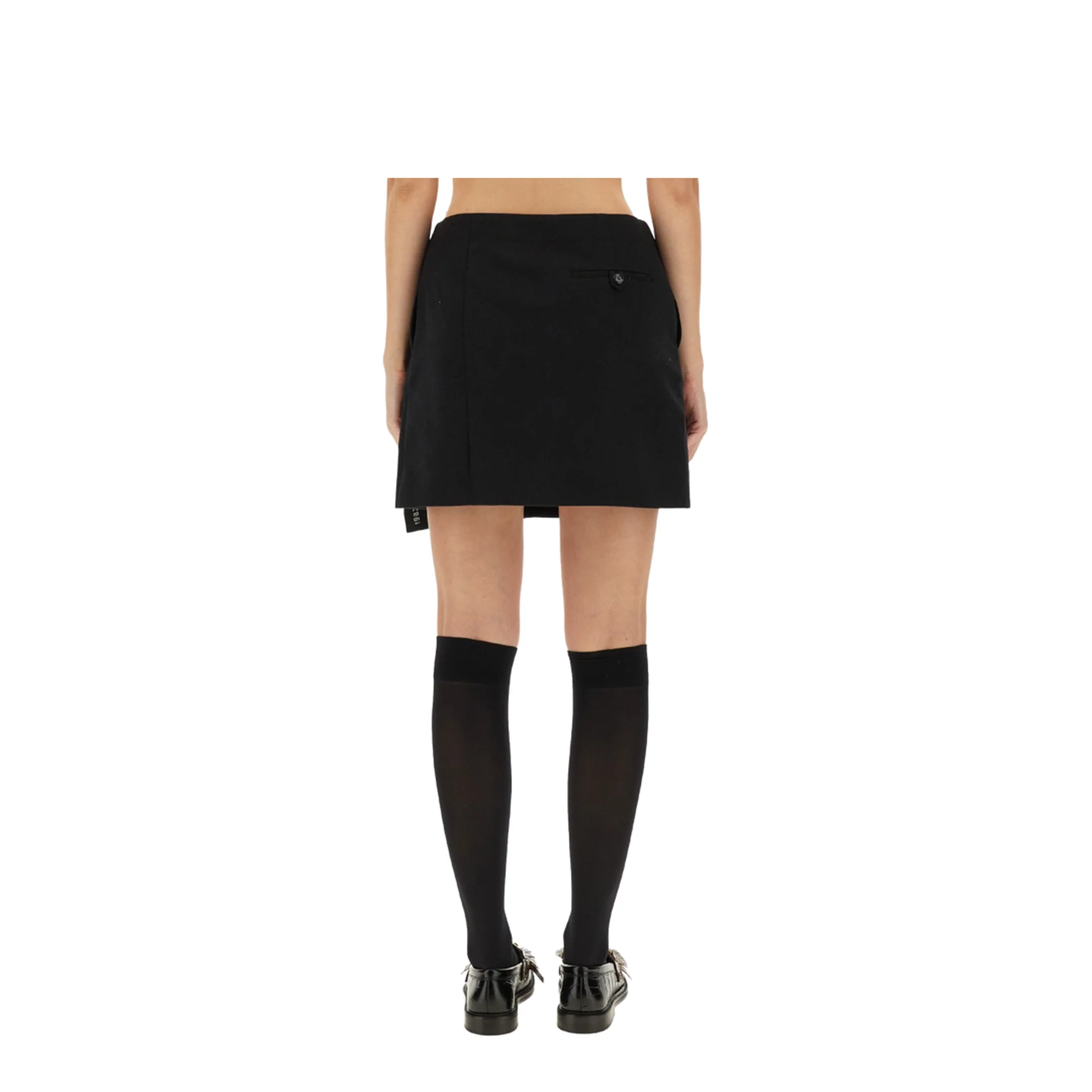 Wool Wrap Skirt - Image 3
