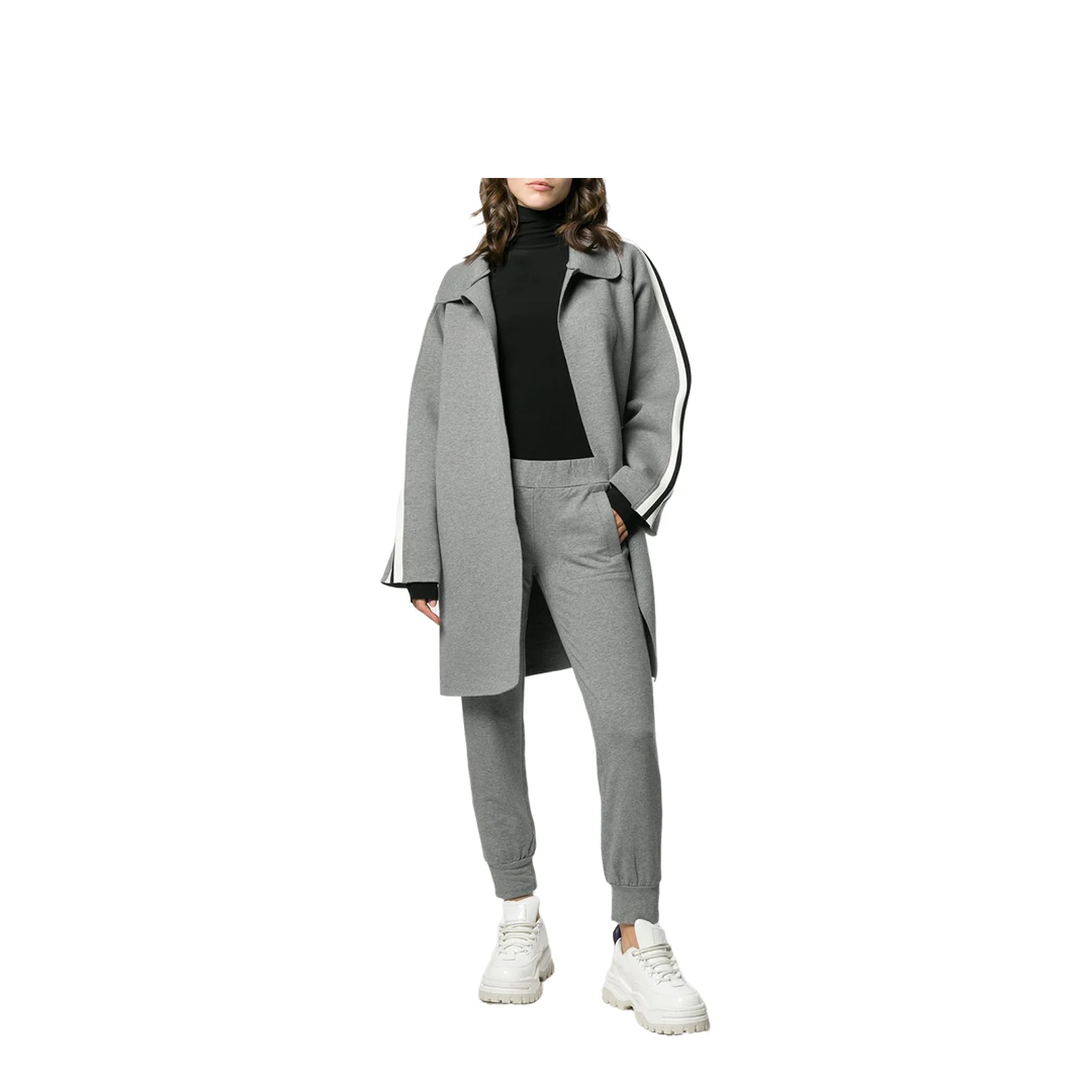 Slim Fit Long Sleeve Turtle Top - Image 2