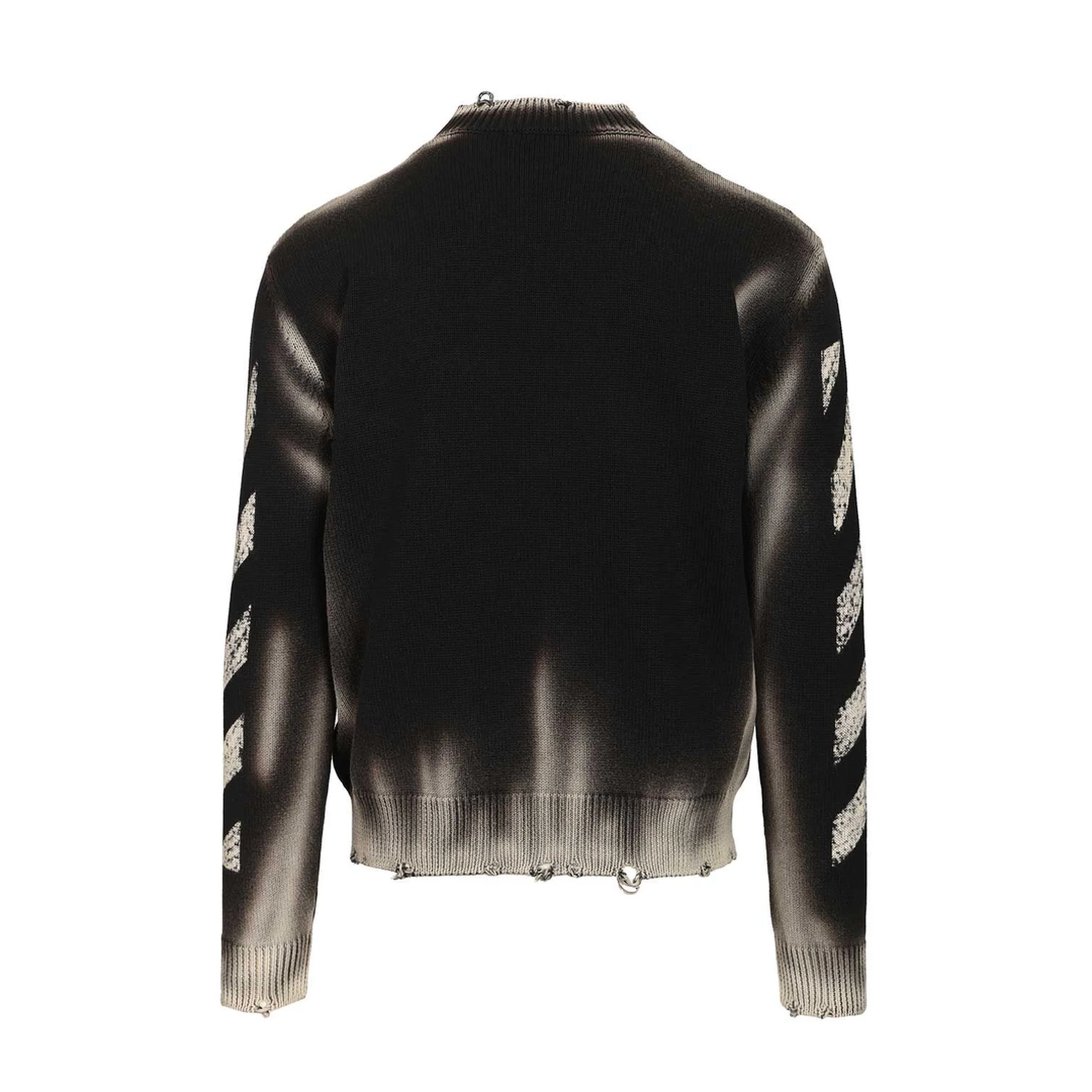 Diag Arr Corrosion Sweater Black - Image 2