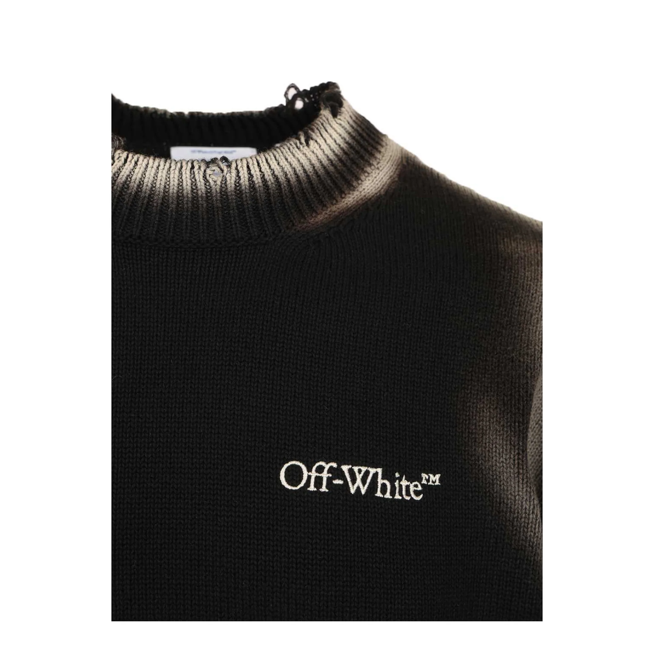 Diag Arr Corrosion Sweater Black - Image 4