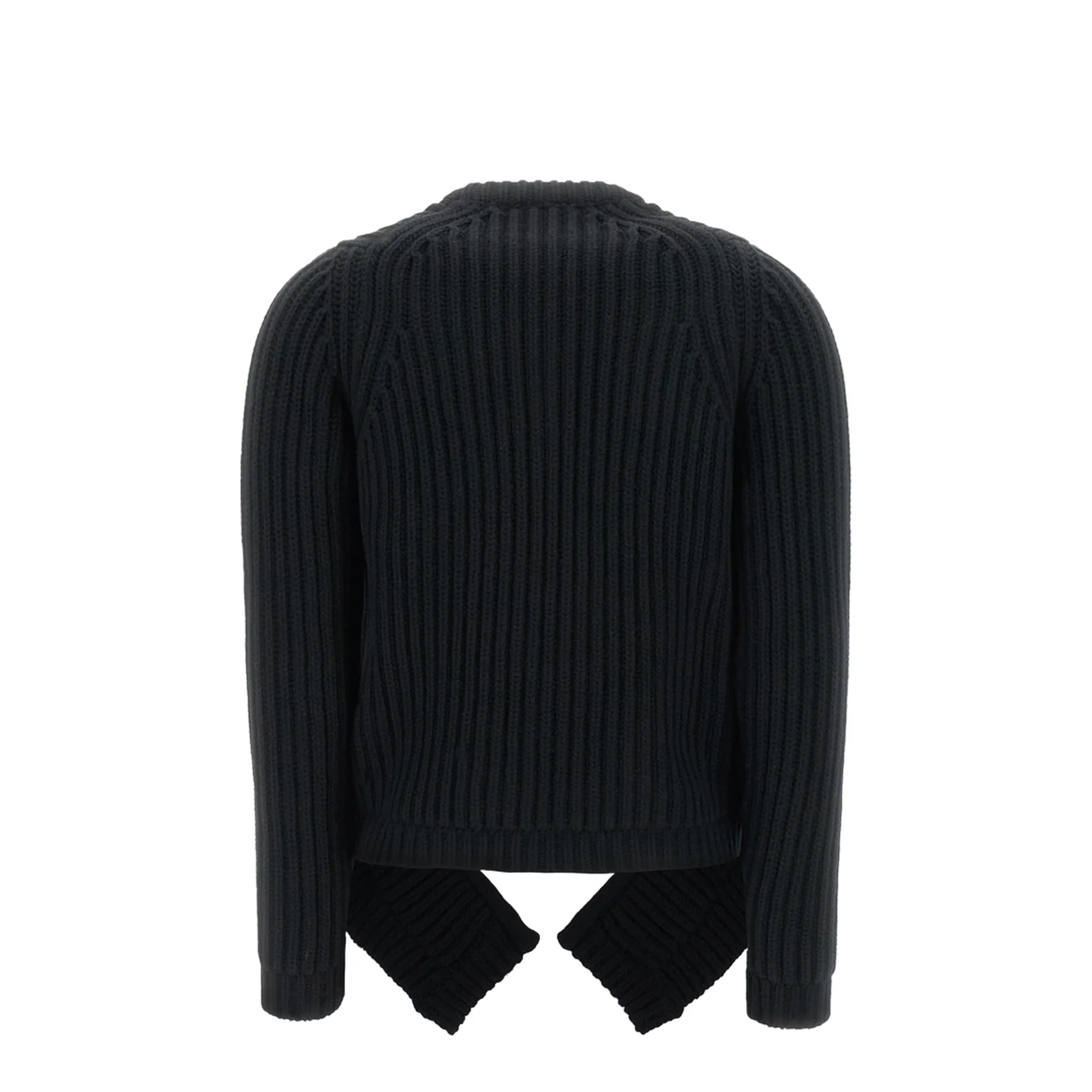 Black Meteor Cut Out Sweater - Image 2