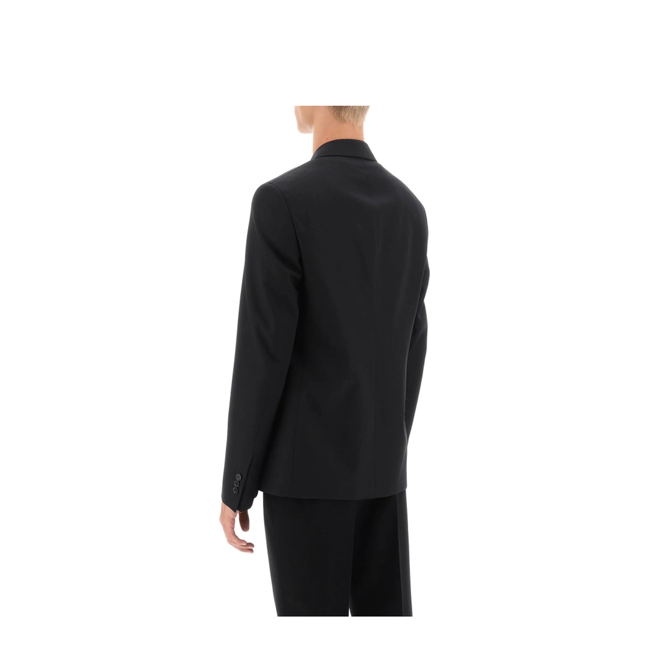 Black Wool Blazer - Image 2