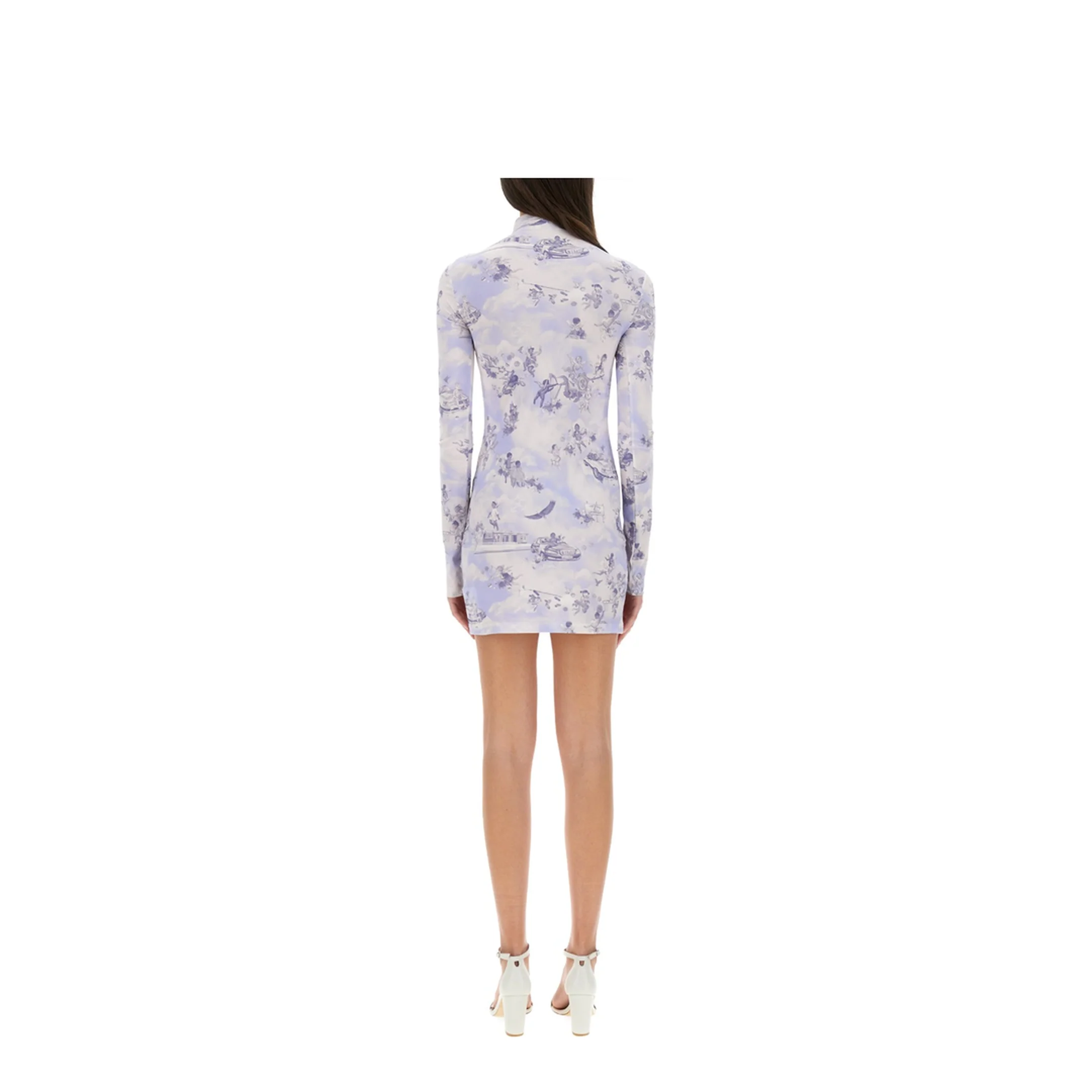 FRESCO SECOND SKIN SHORT DRESS PINK - Image 3