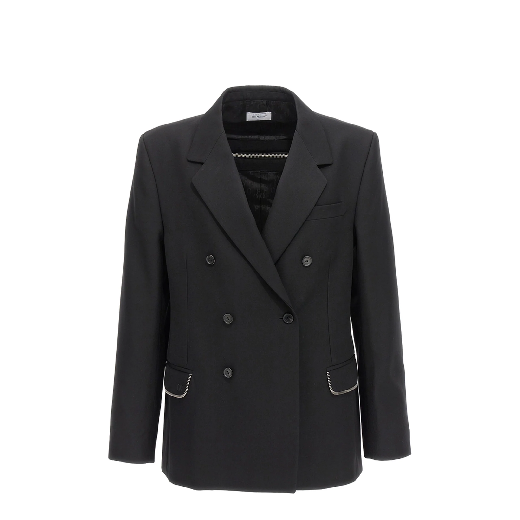 Embroidered Blazer Black - Image 2