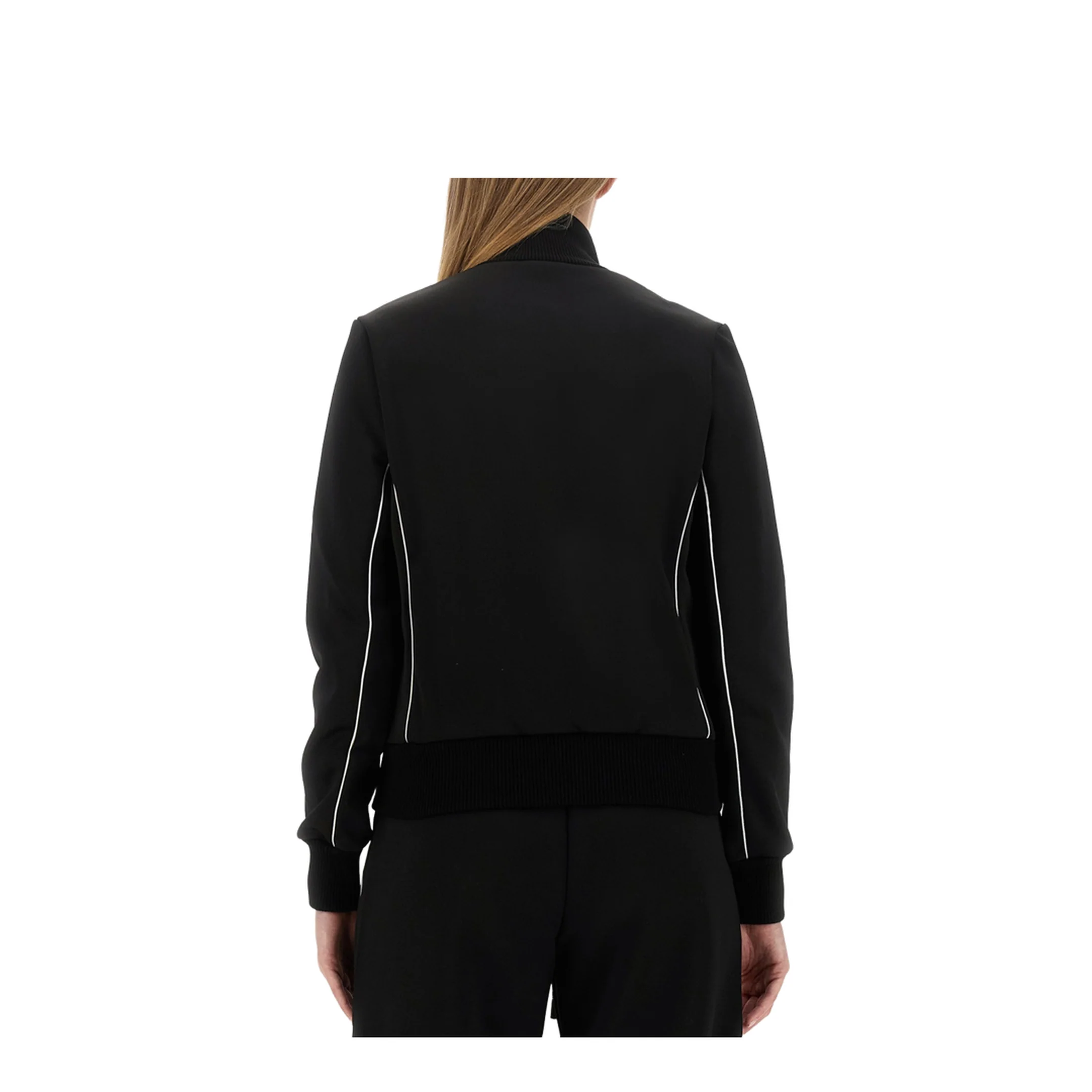 Fitted Track Jacket Black - Image 3