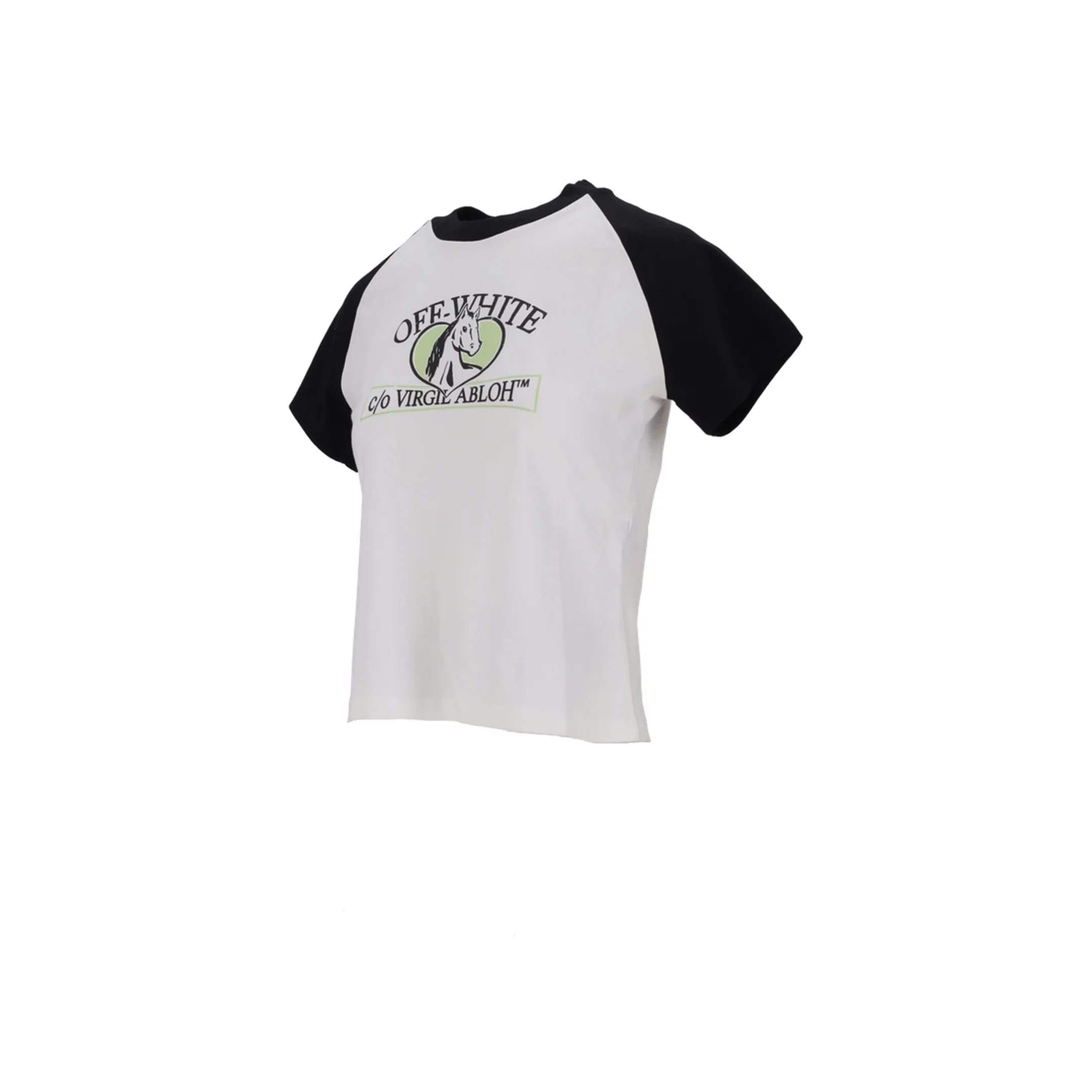 Horse Billboard Ragl Fit Tee White - Image 2