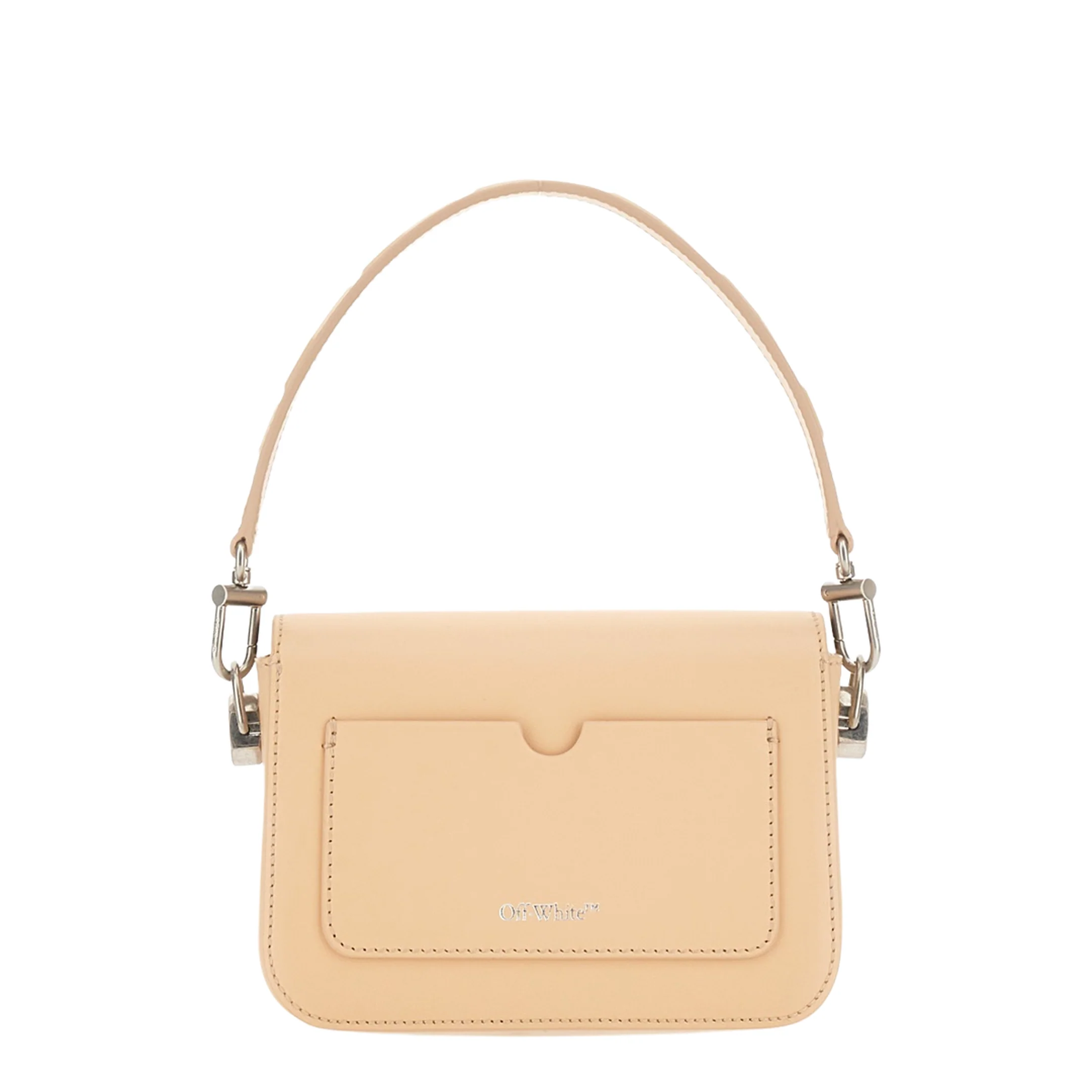 Binder Plain Small Leather Handbag Light Pink - Image 3