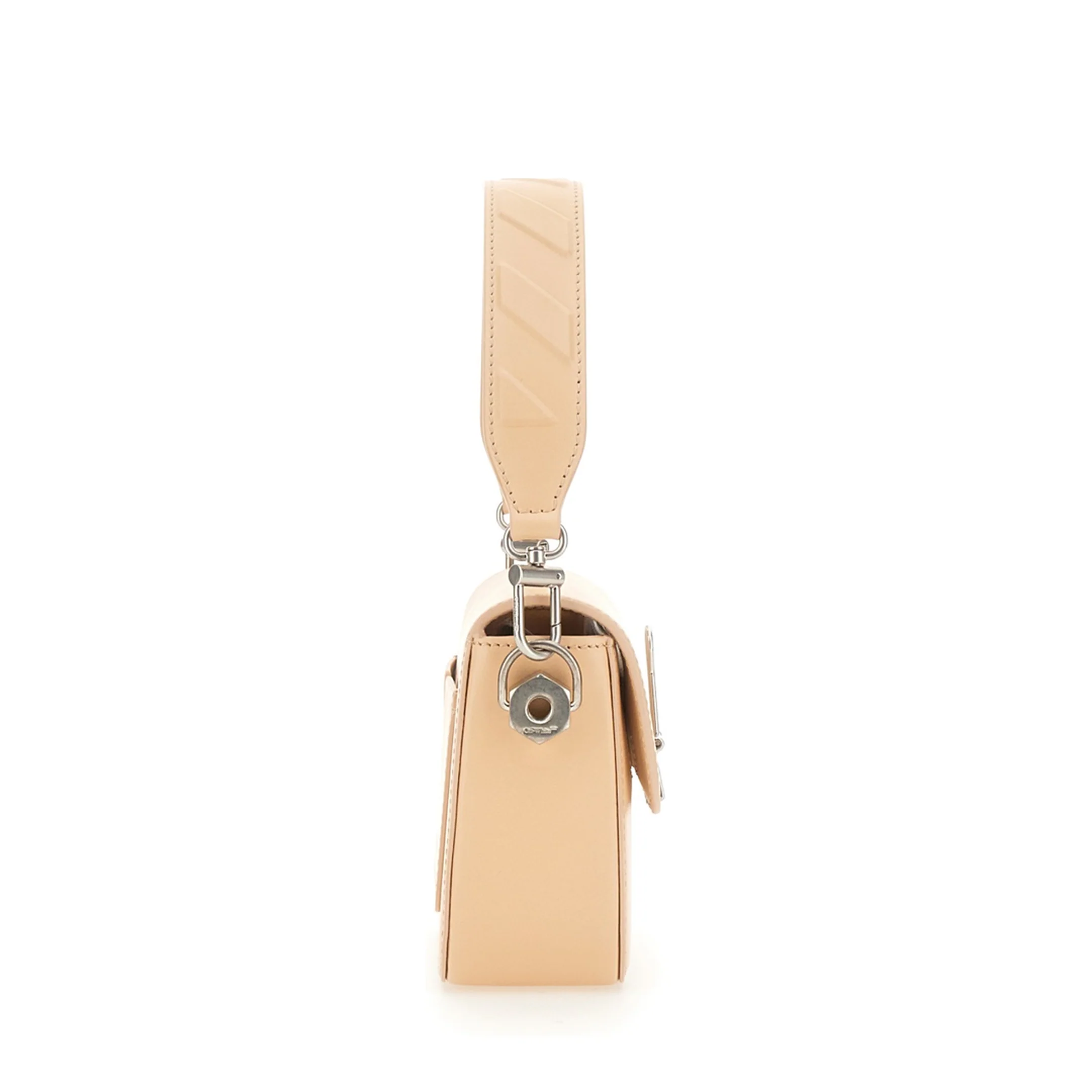 Binder Plain Small Leather Handbag Light Pink - Image 5