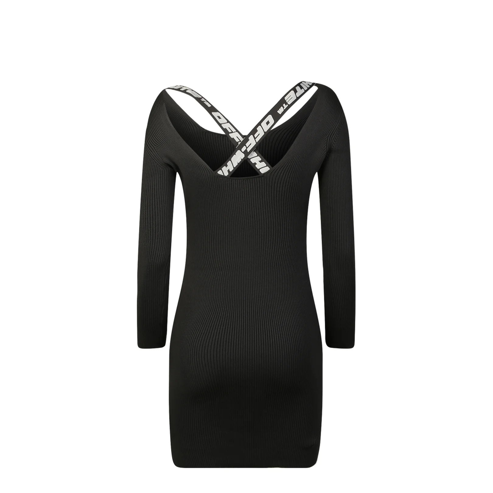 Logo Band Dress Black - Image 2
