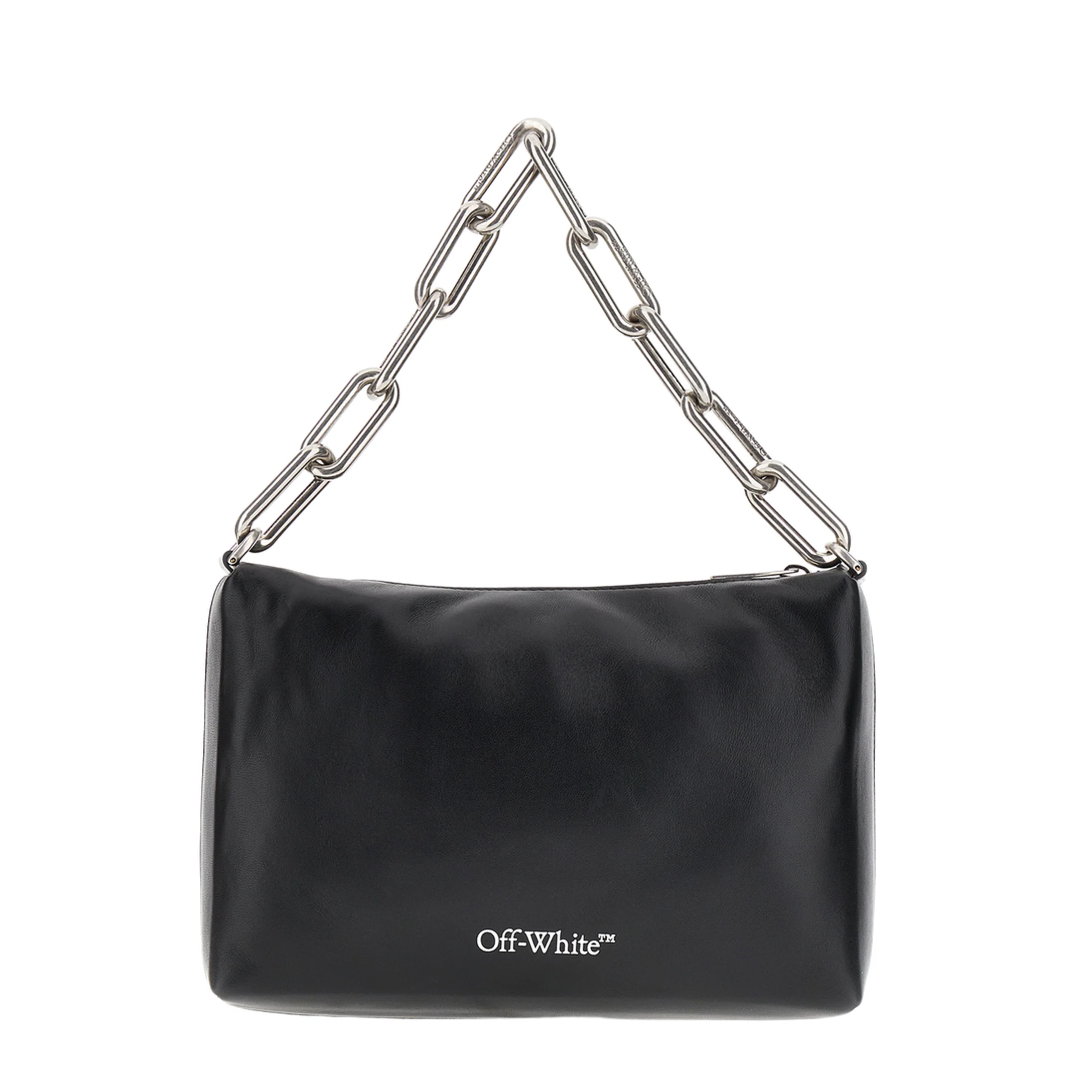 Logo Print Leather Tote Bag - Image 3