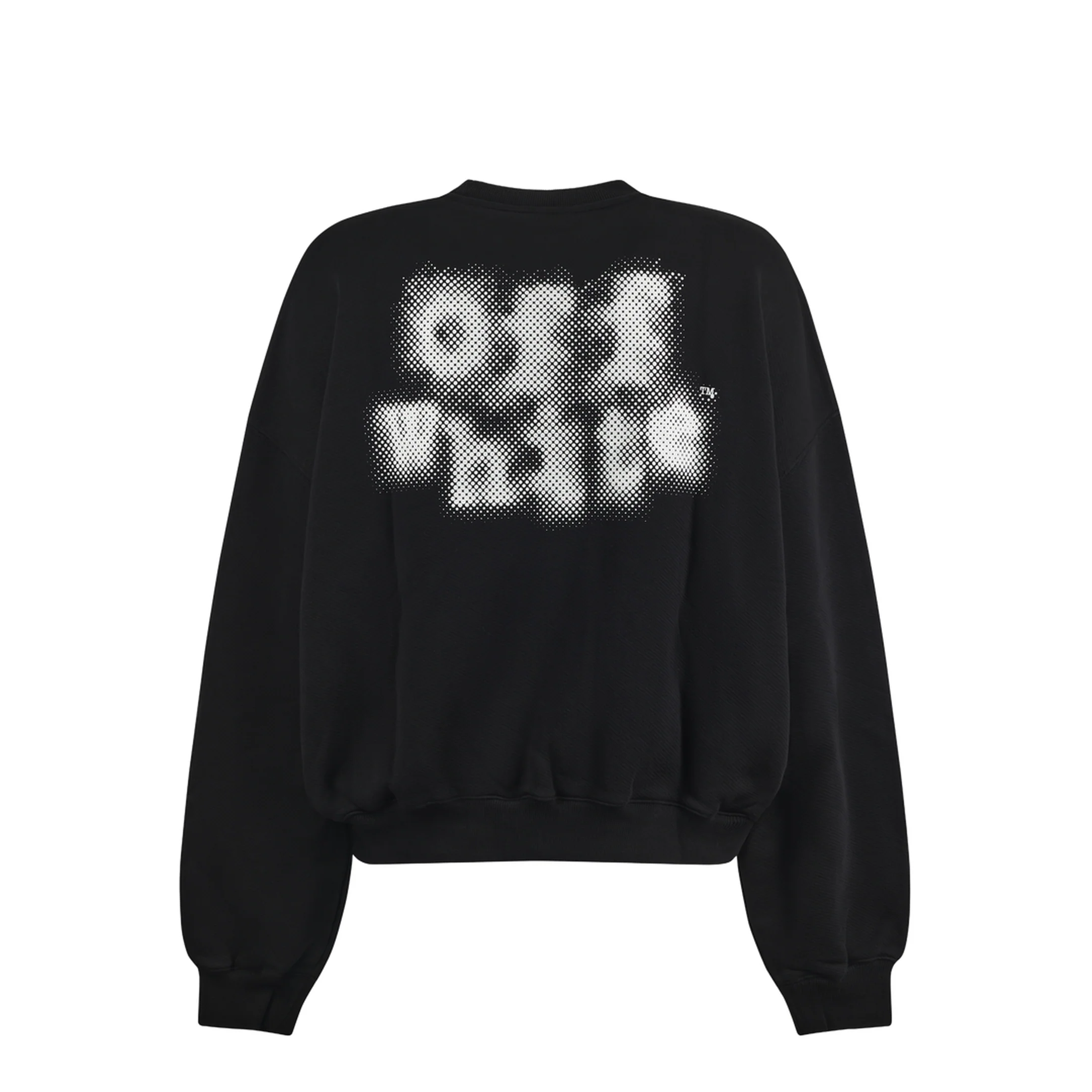 Men's Logo-Print Sweater Black - Image 2