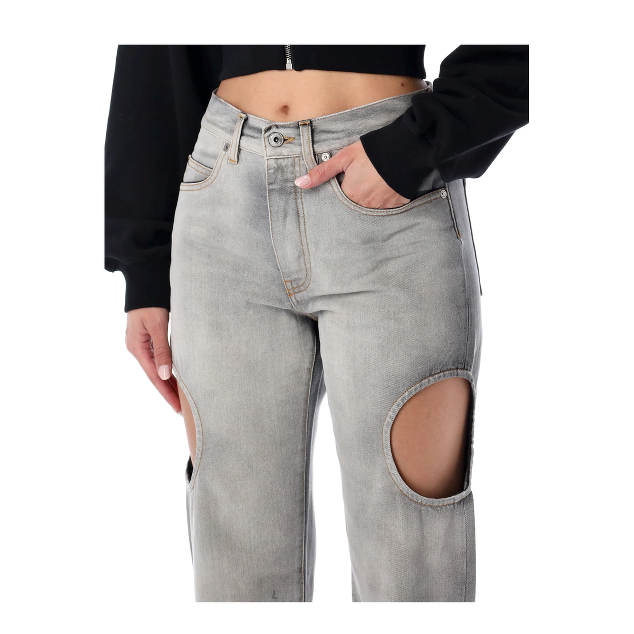 Meteor Cut-Out Jeans - Image 3