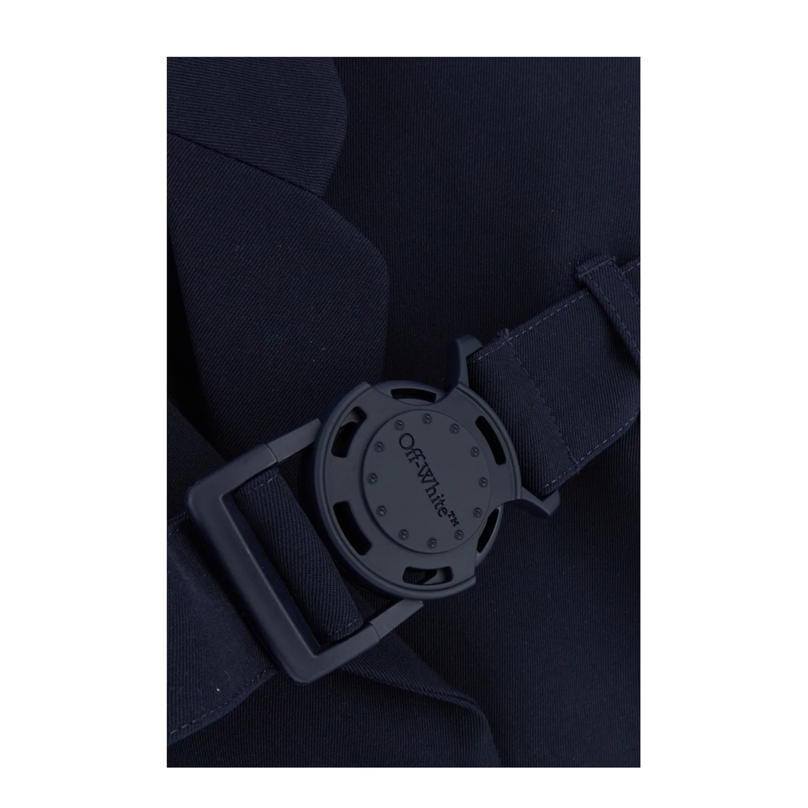 Navy Blue Wool Blazer - Image 3
