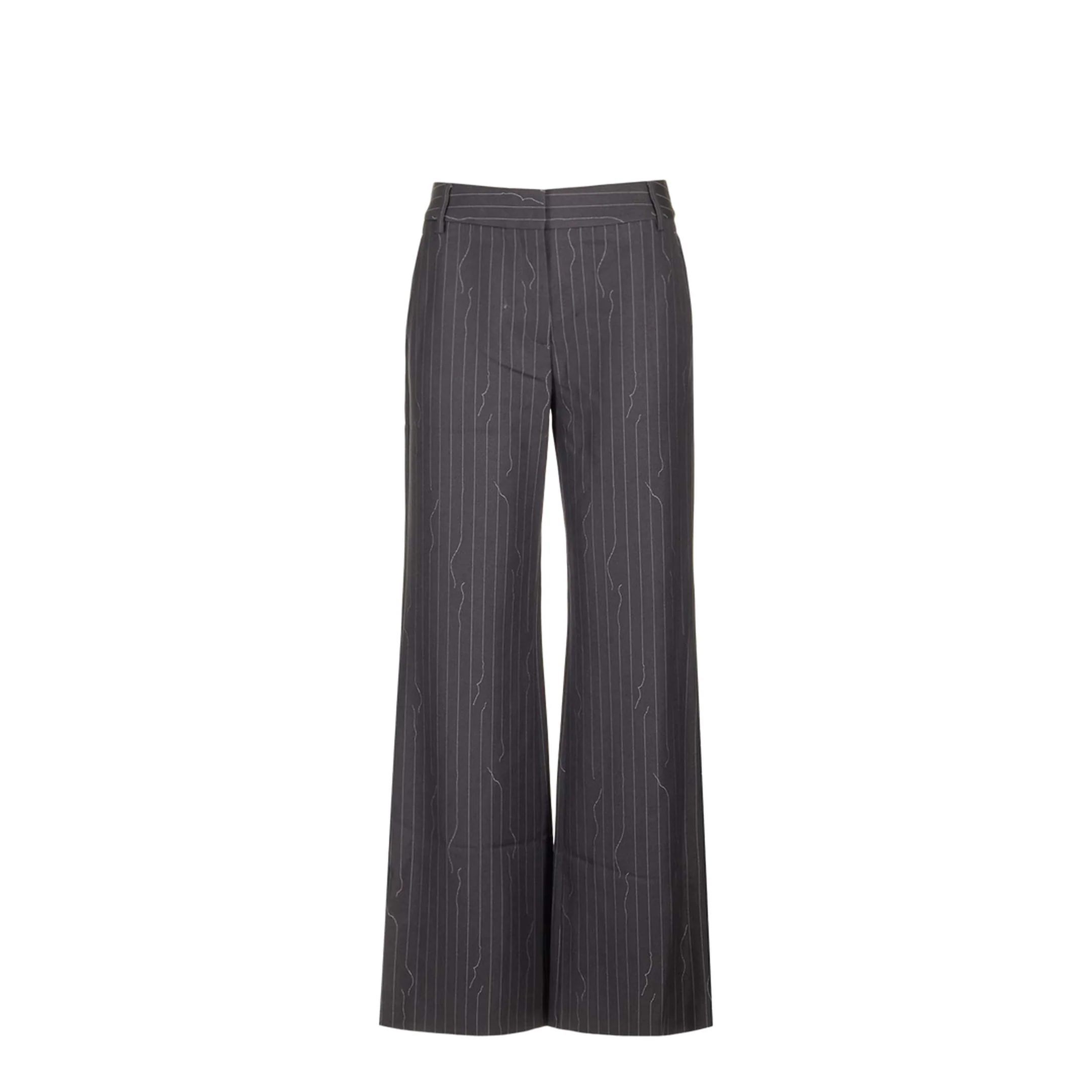 Pinstriped Trousers