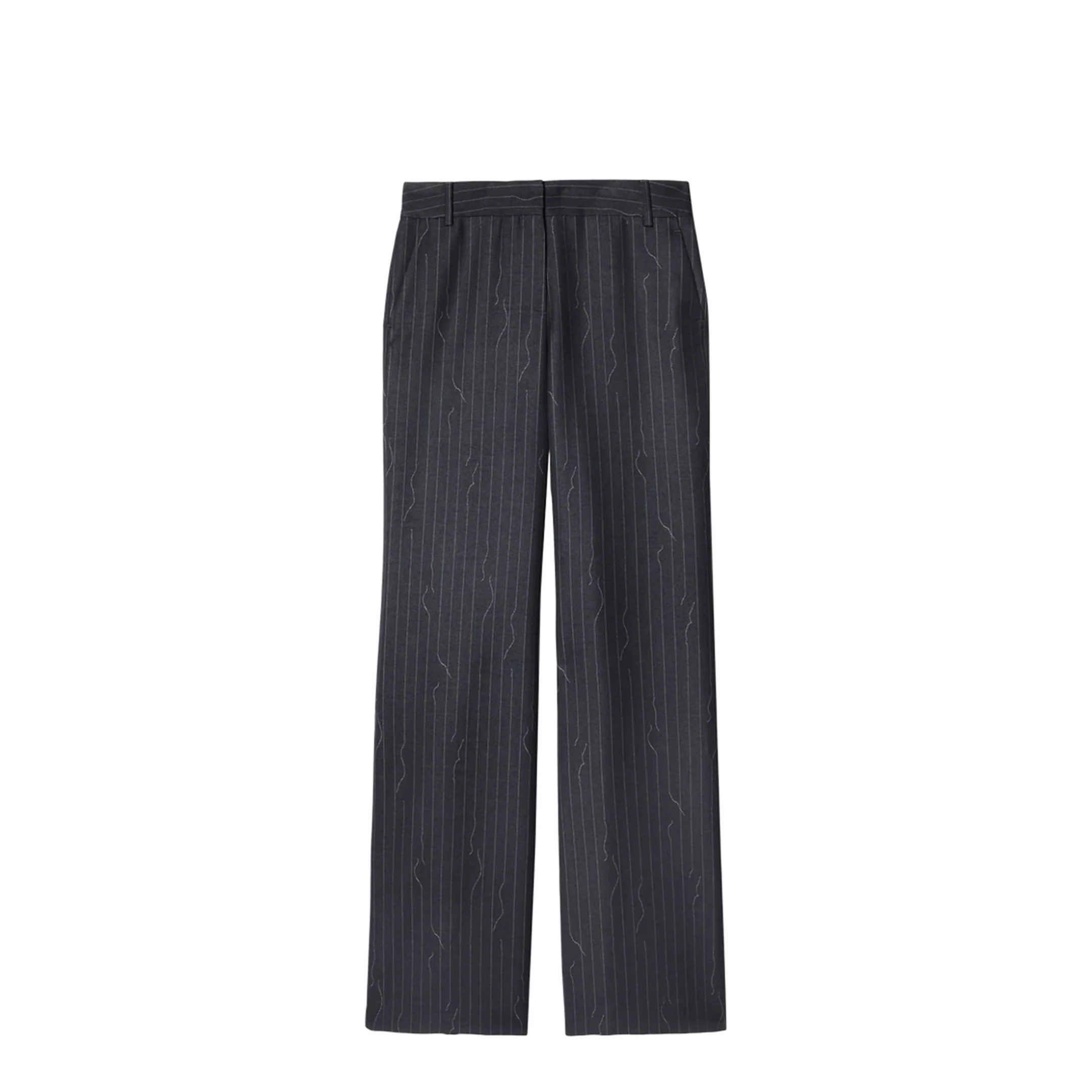 Pinstriped Trousers - Image 2