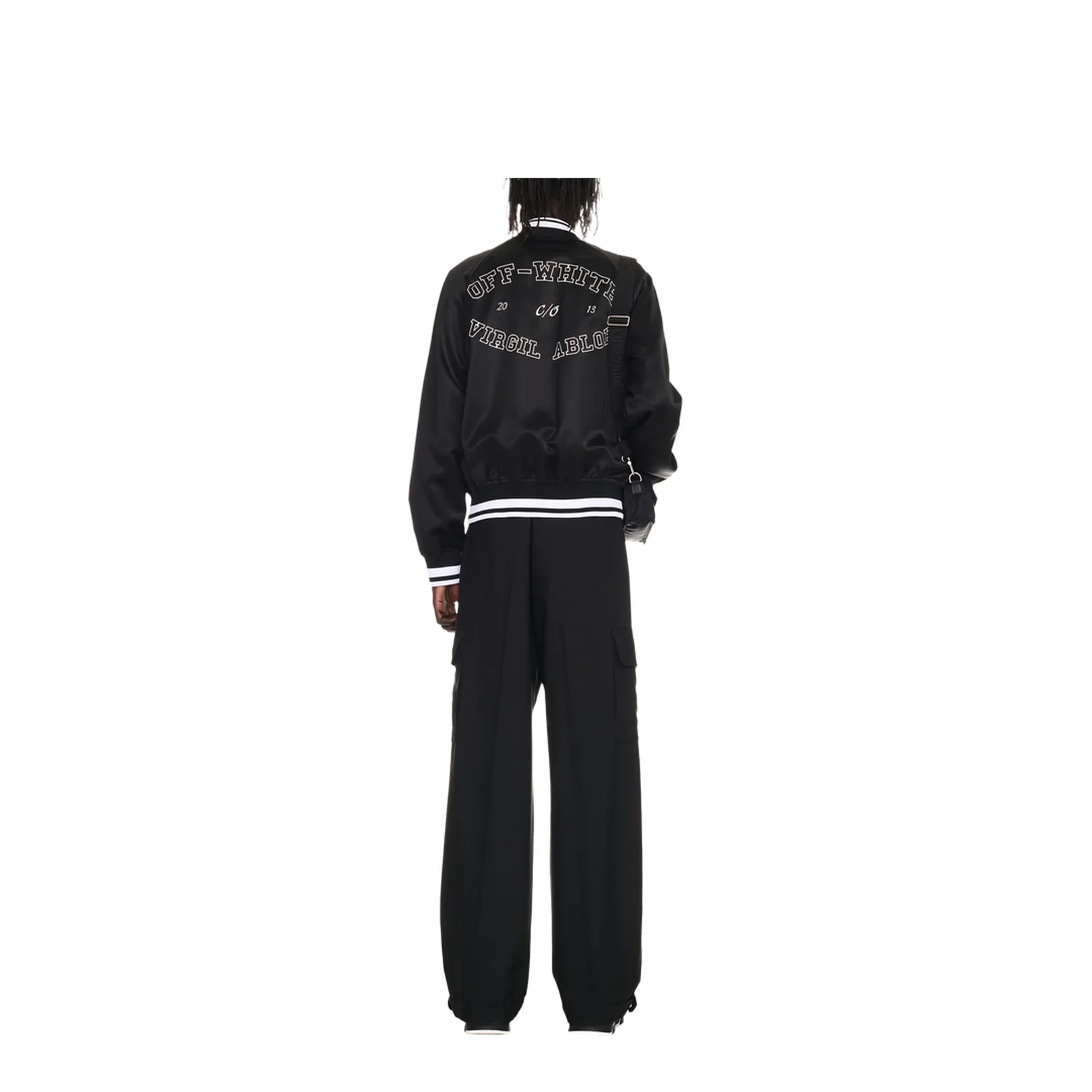 Satin Bomber Jacket - Image 4
