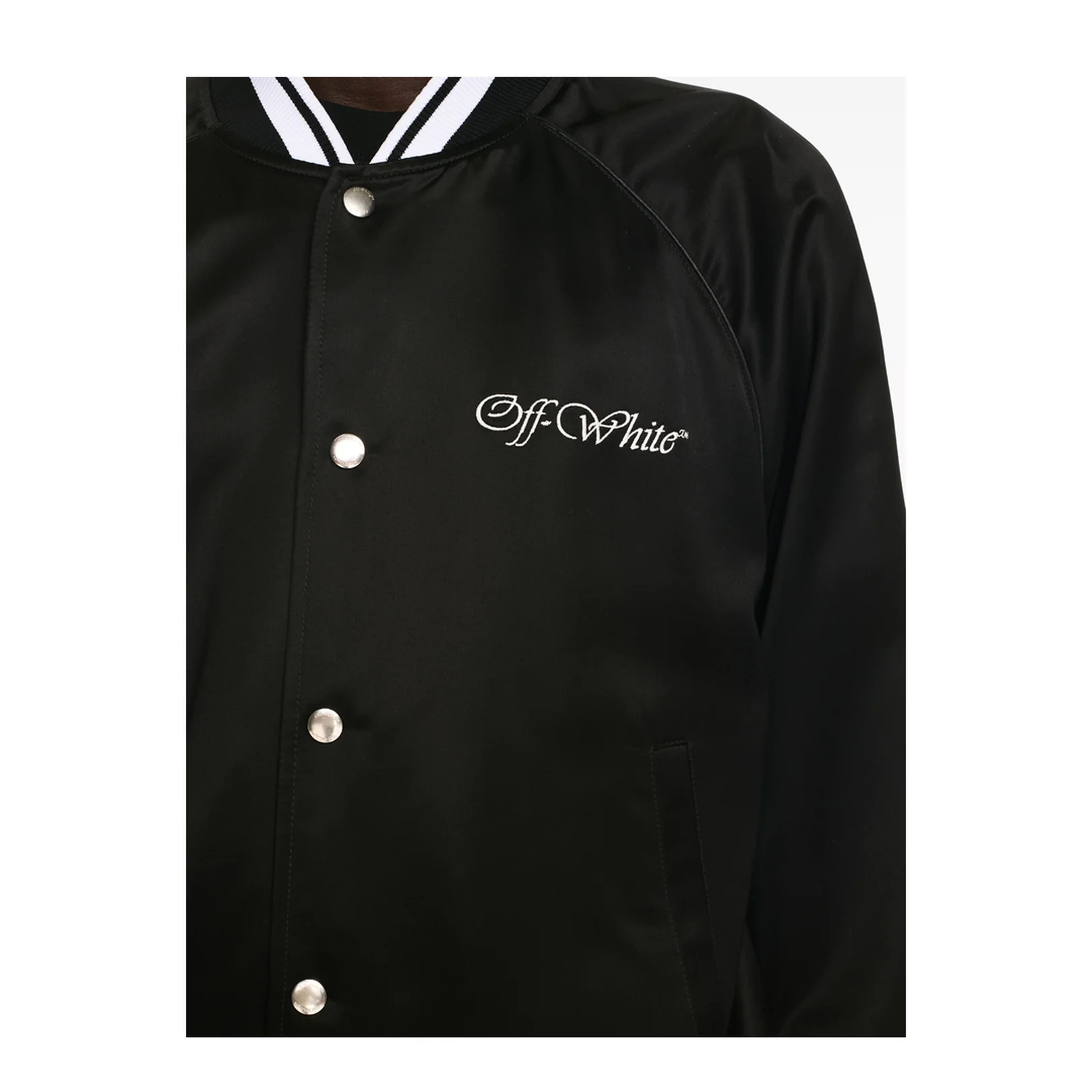 Satin Bomber Jacket - Image 5