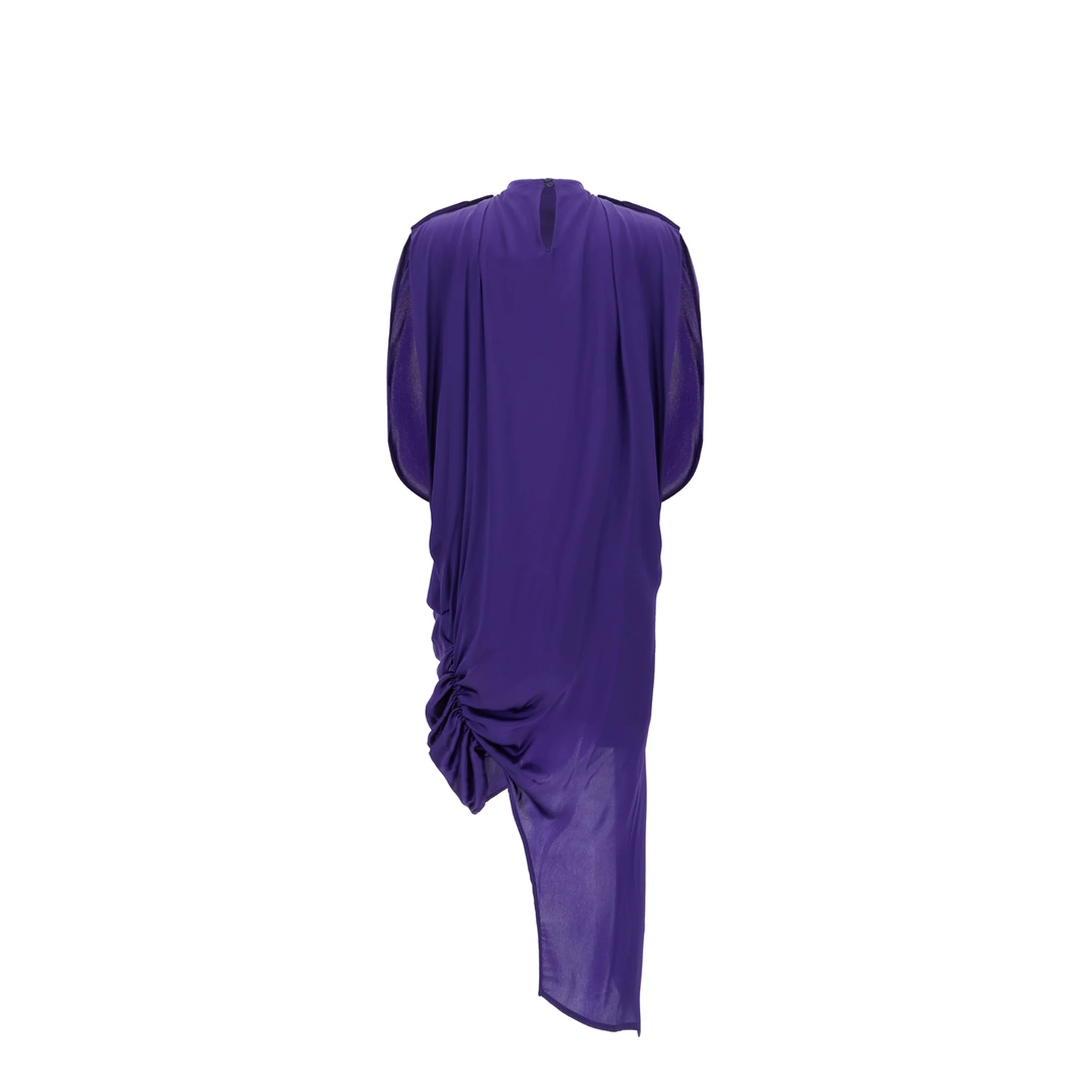 Satin Key Dress Blue - Image 2