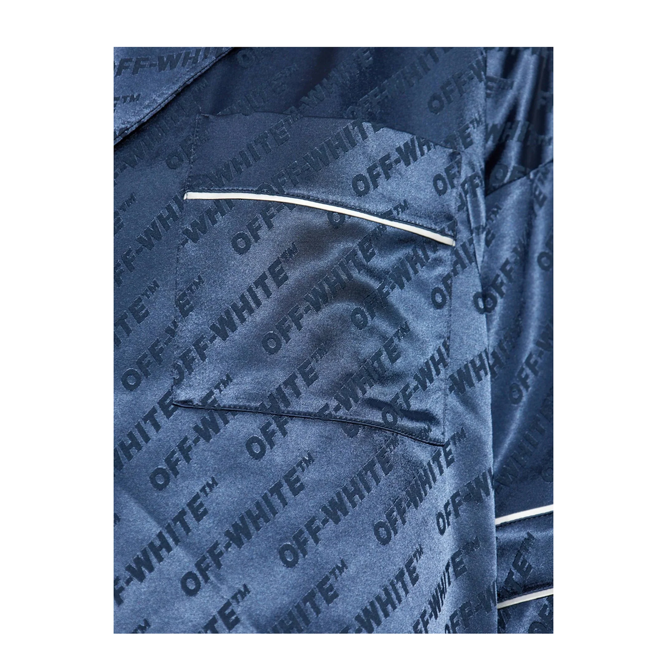 Satin Shirt Monogram - Image 2