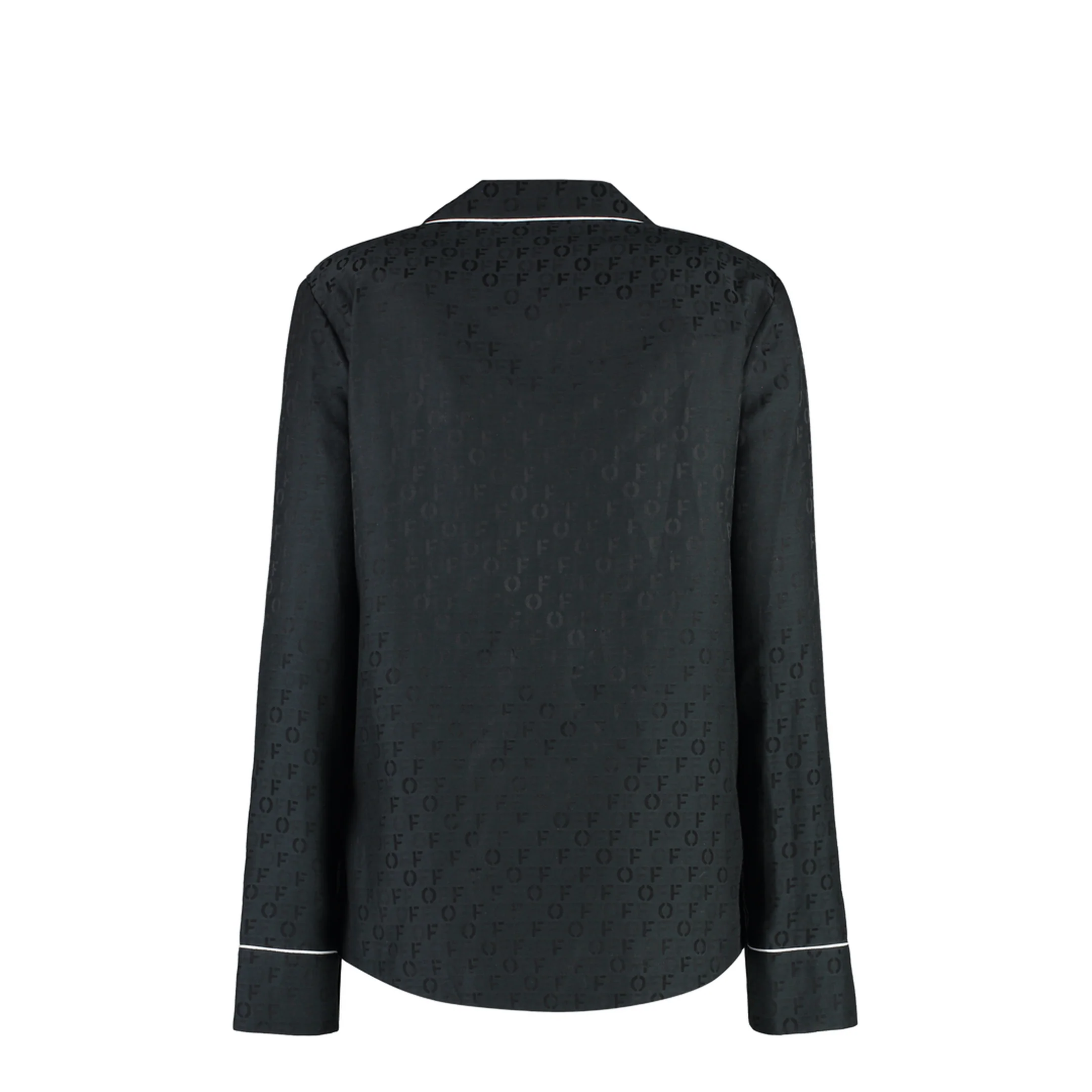 Silk Blend Pajama Shirt - Image 2