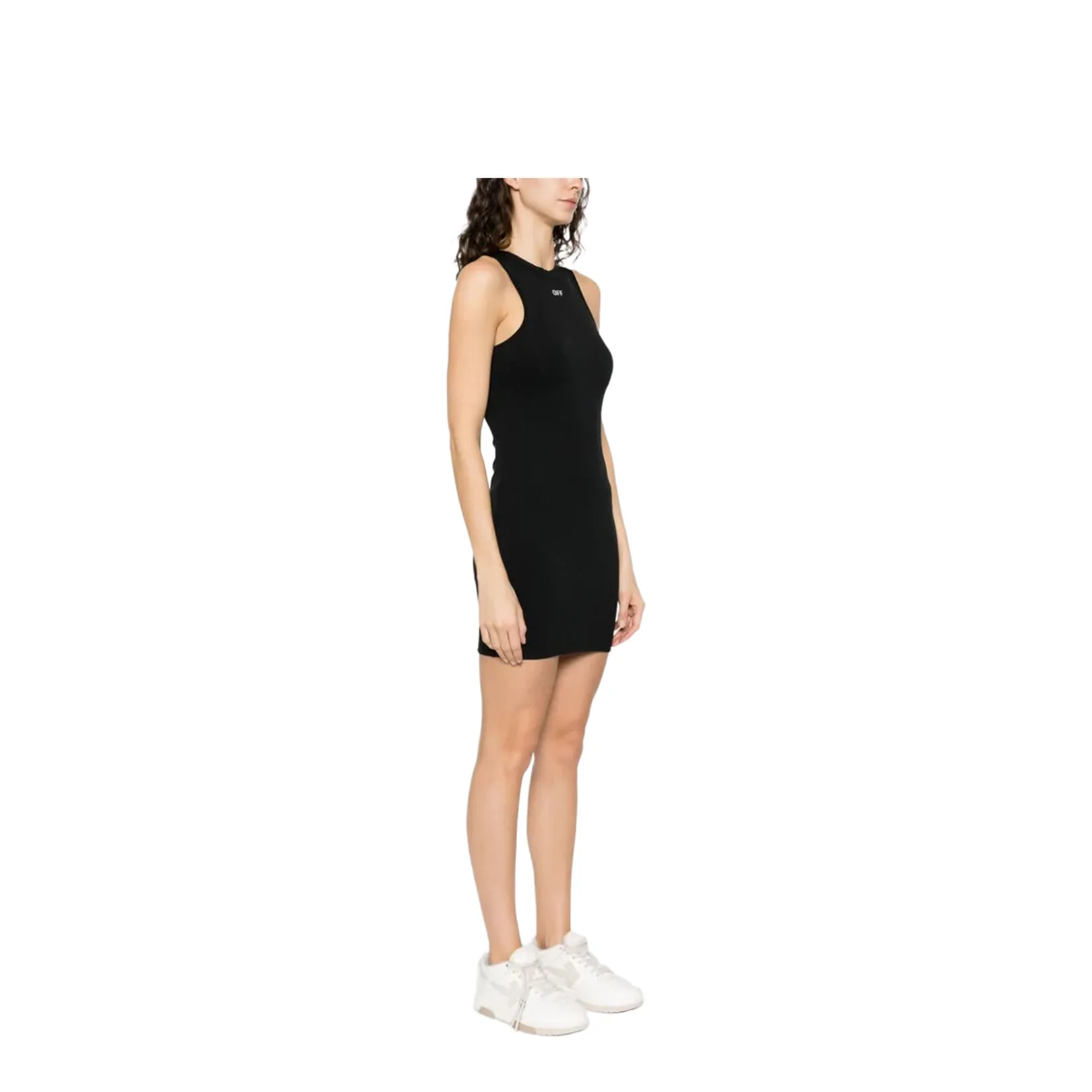 Sleek Rowing Dress Black - Image 3