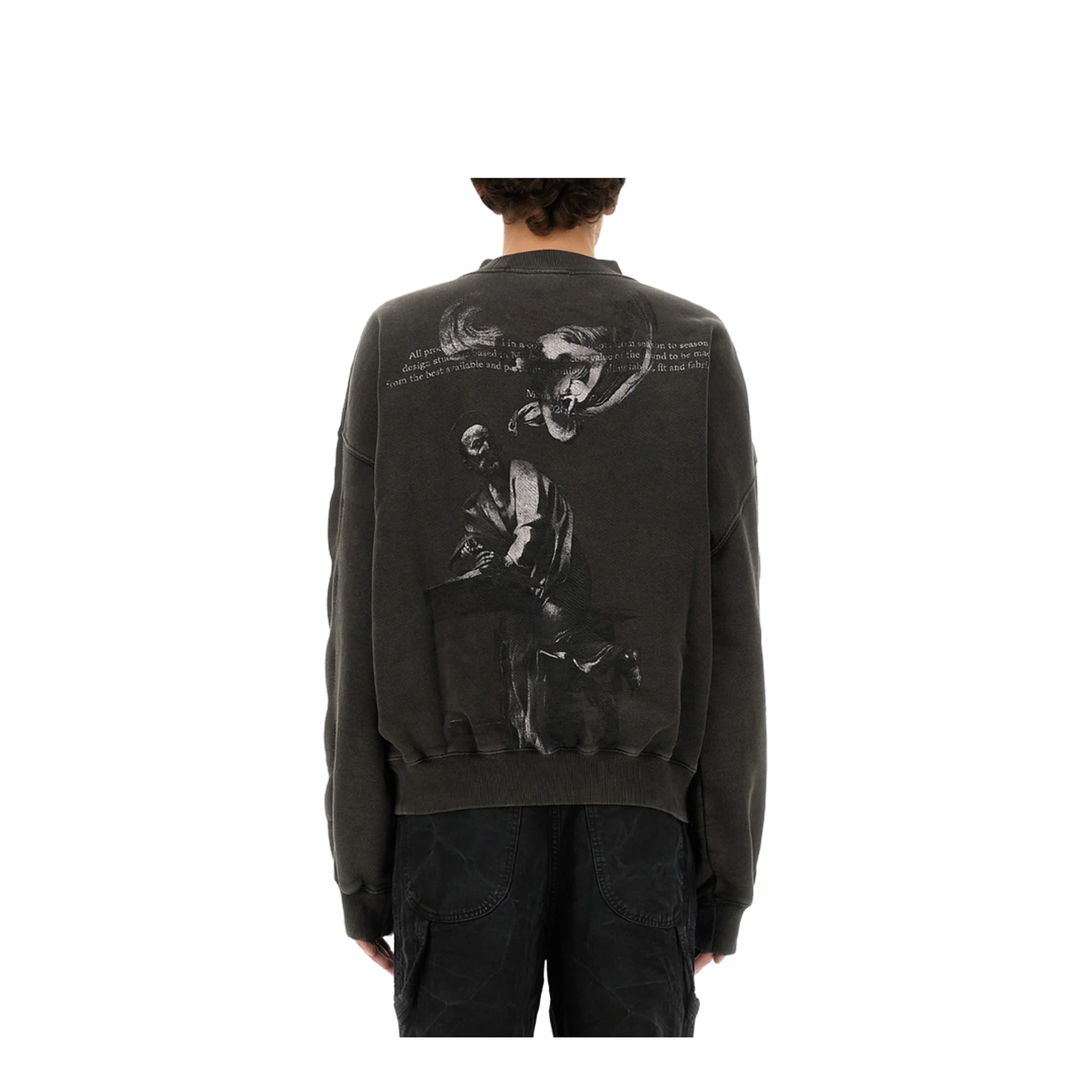 St. Matthew Crewneck Sweatshirt with Arrow - Image 3