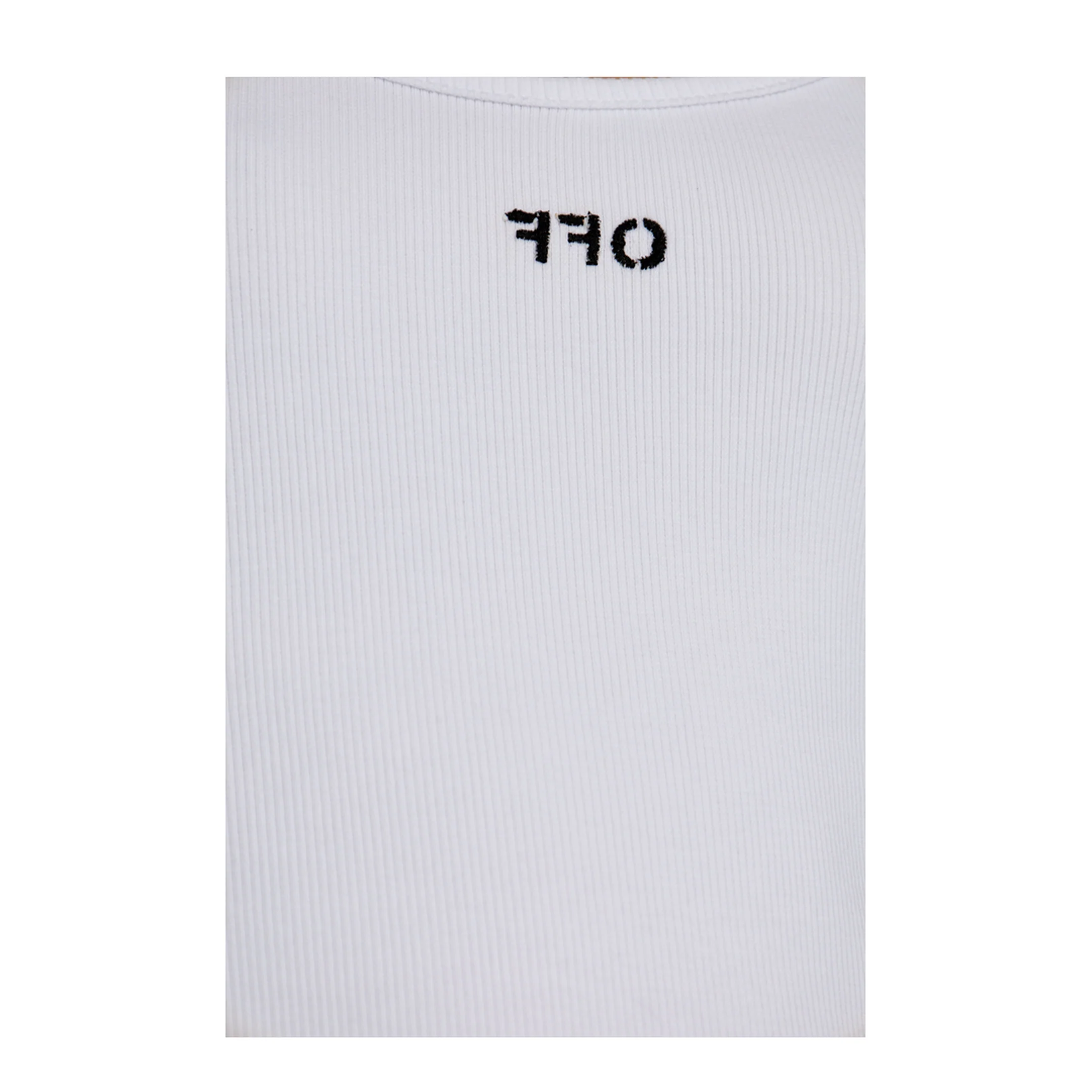 Stamp Dress White - Image 4
