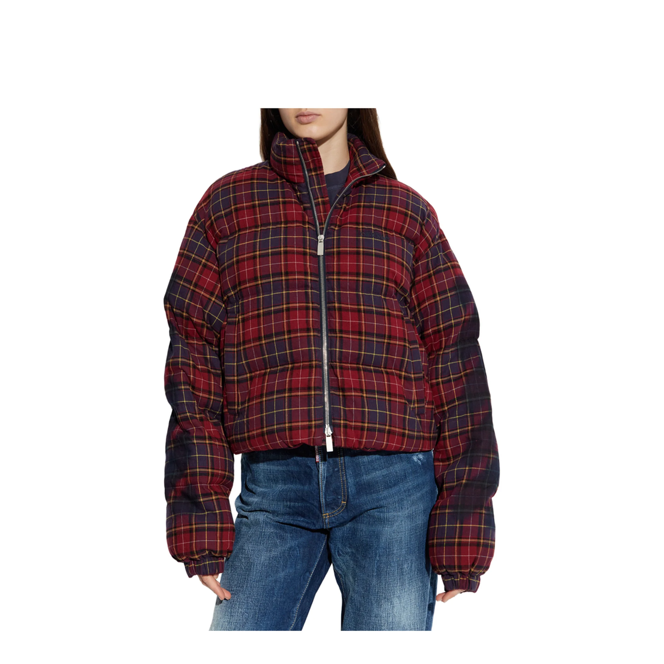Check Flan Arrow Spray' Down Jacket - Image 3
