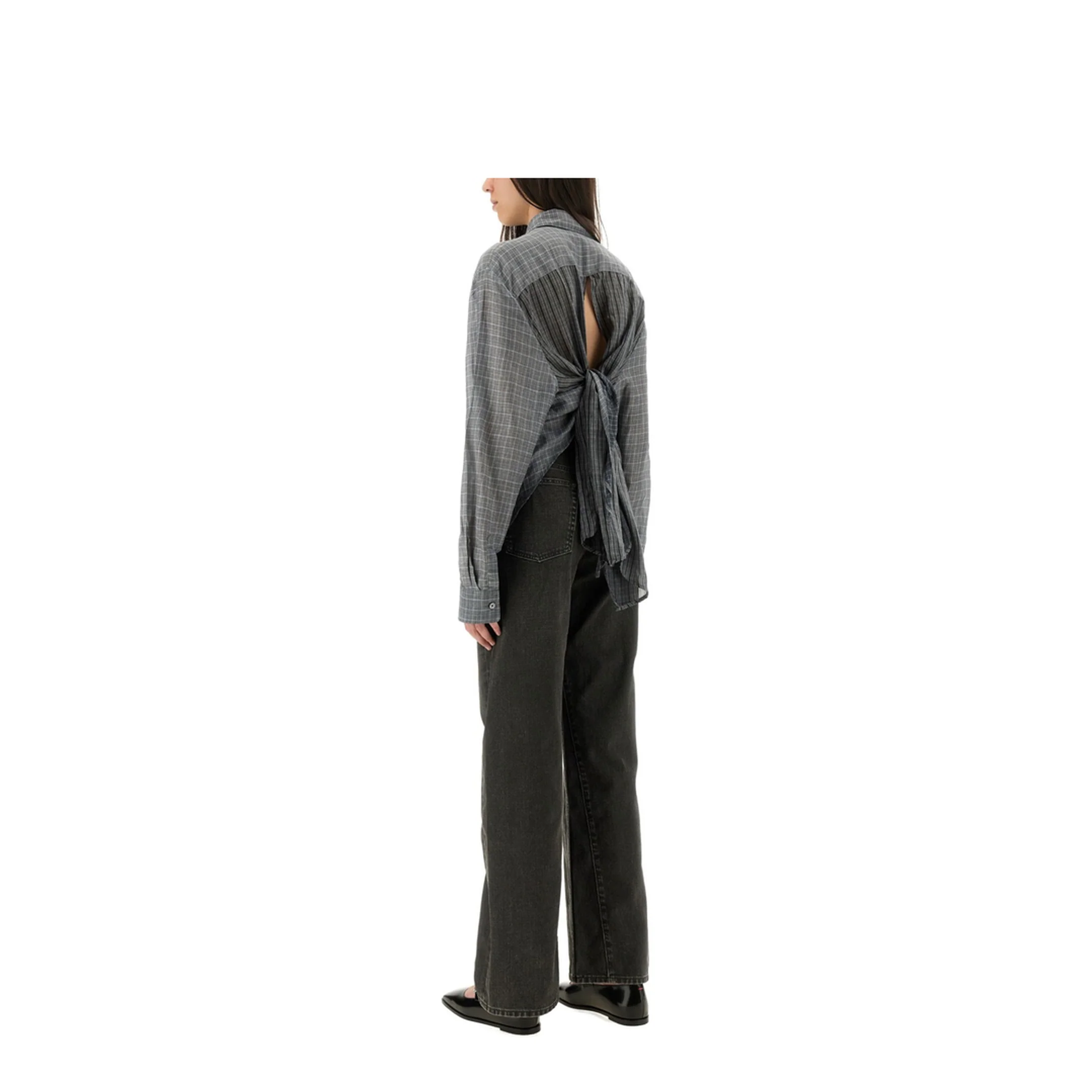Apron Shirt Grey - Image 2