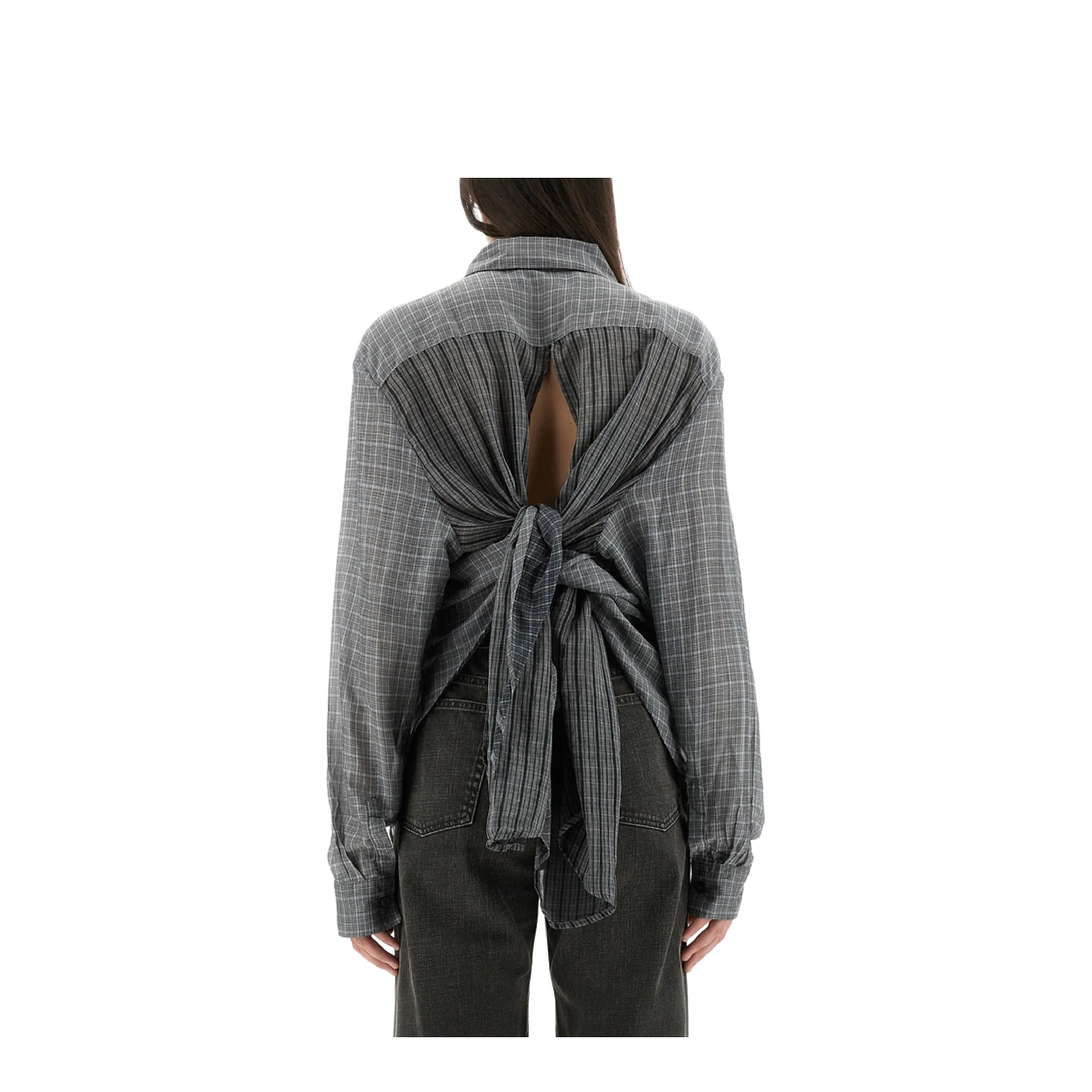 Apron Shirt Grey - Image 3