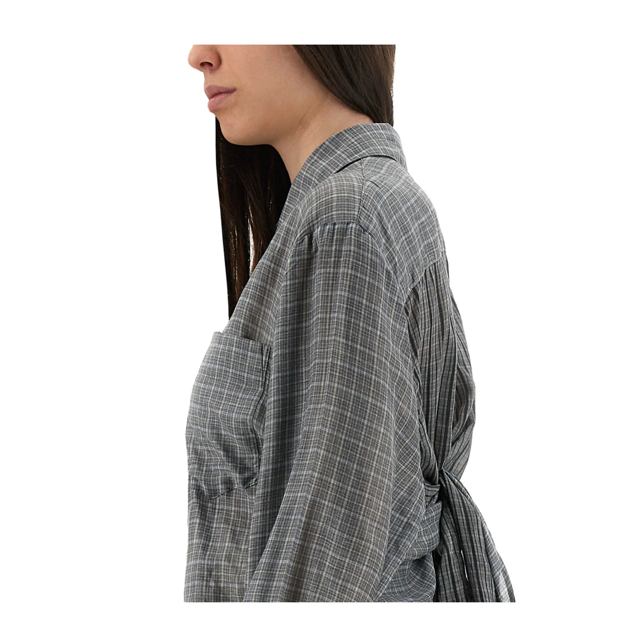 Apron Shirt Grey - Image 4