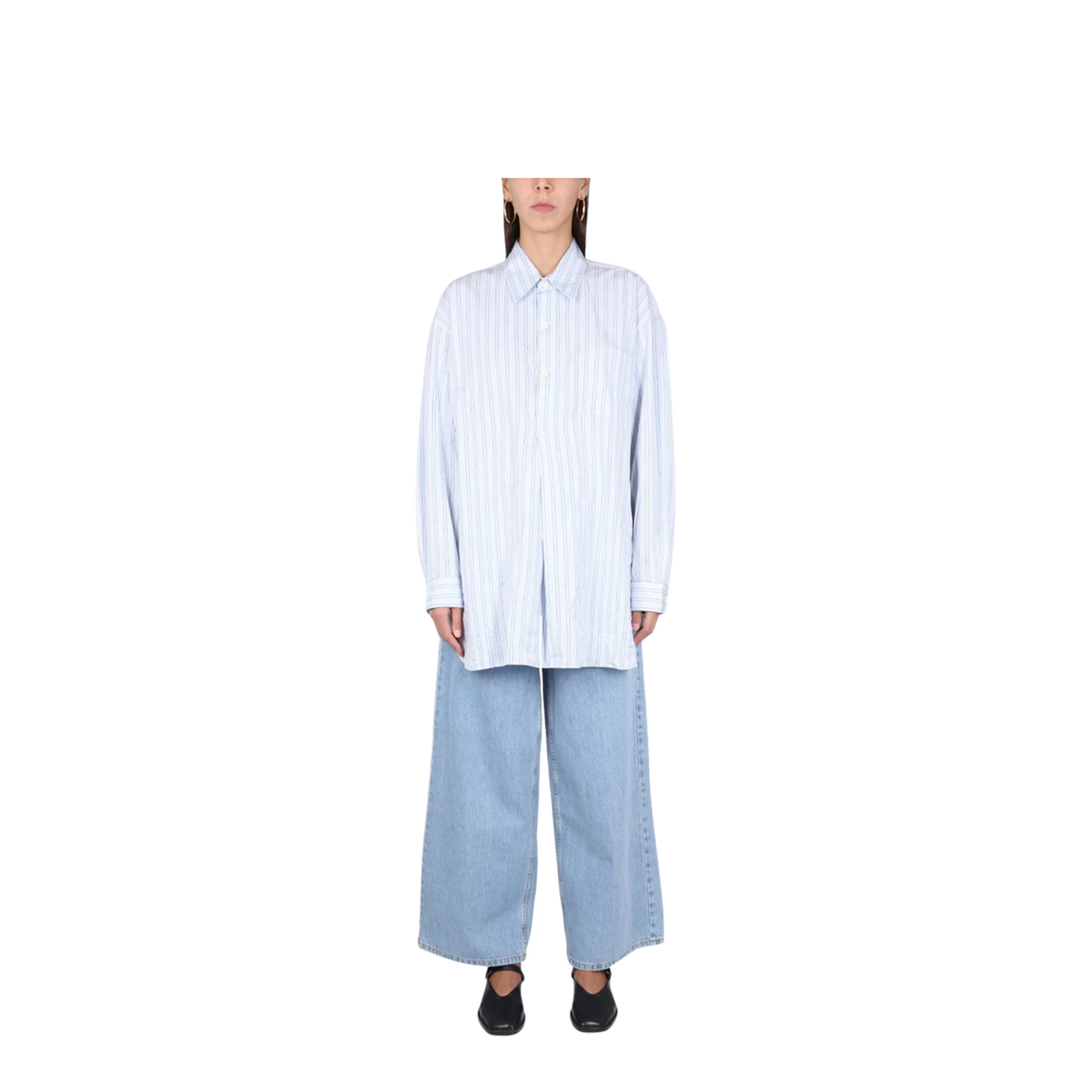 Shirt With Stripe Pattern