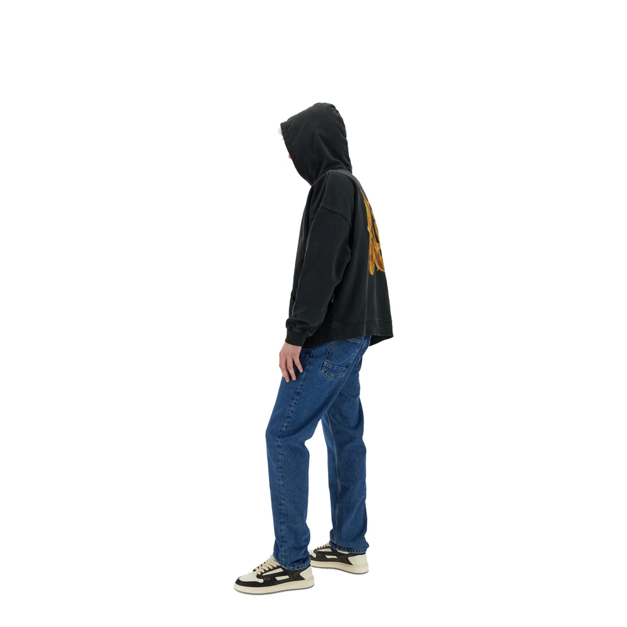 Burning Monogram Print Sweatshirt - Image 2