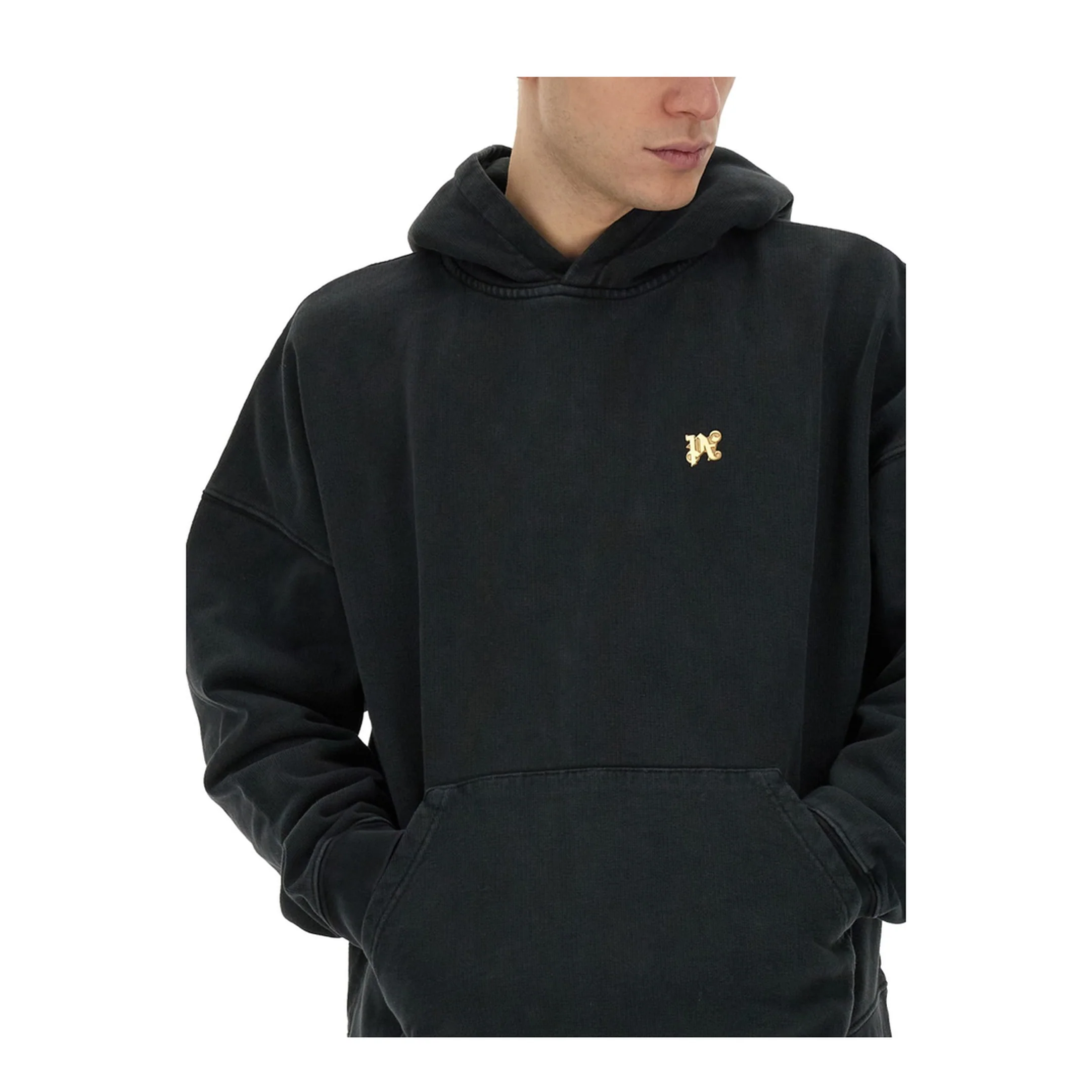 Burning Monogram Print Sweatshirt - Image 4