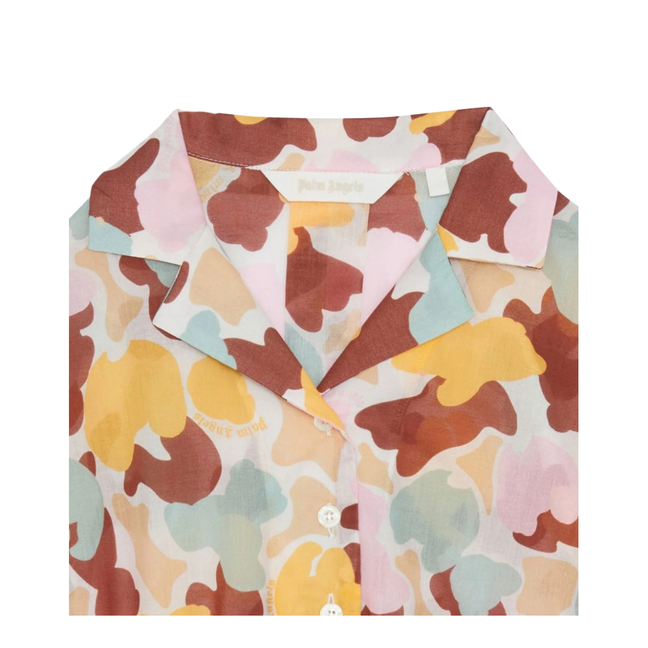 Cropped Shirt AOP Camu - Image 3