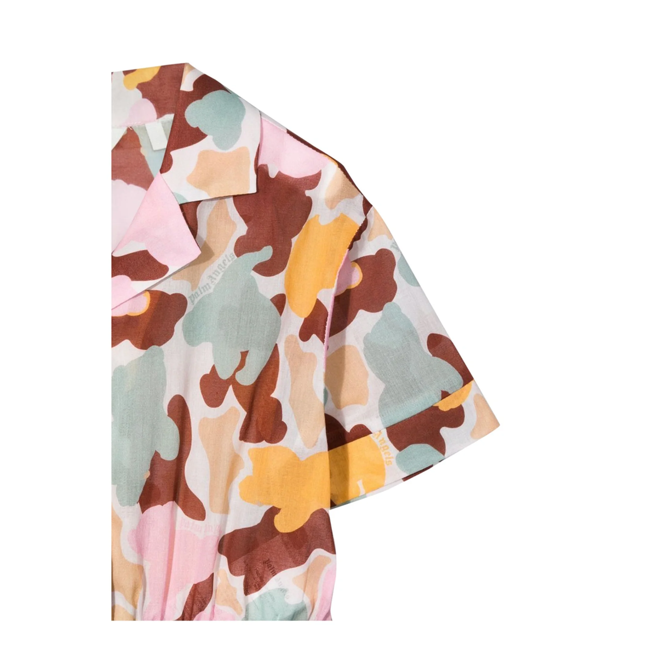 Cropped Shirt AOP Camu - Image 4