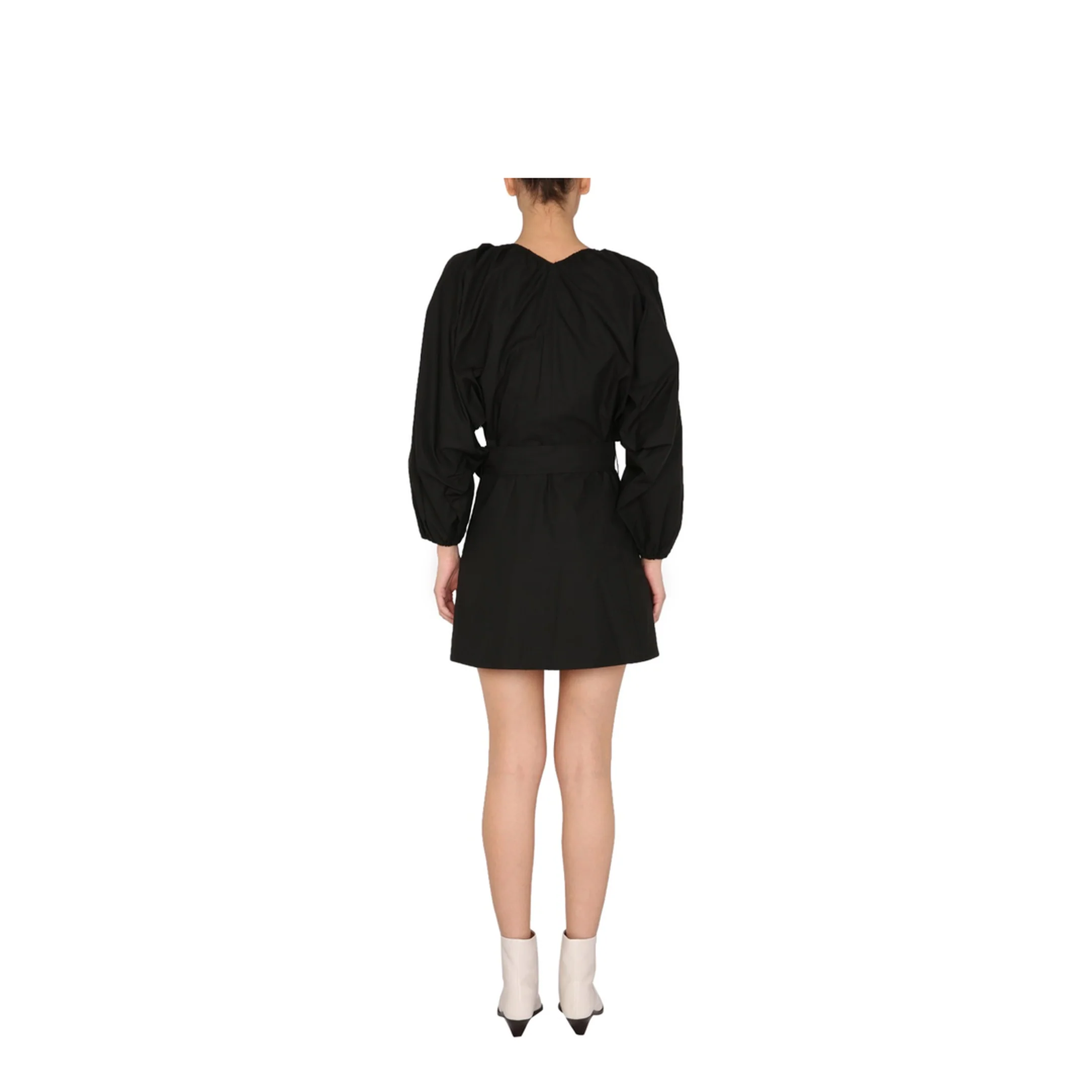 Balloon Sleeves Dress - Image 3