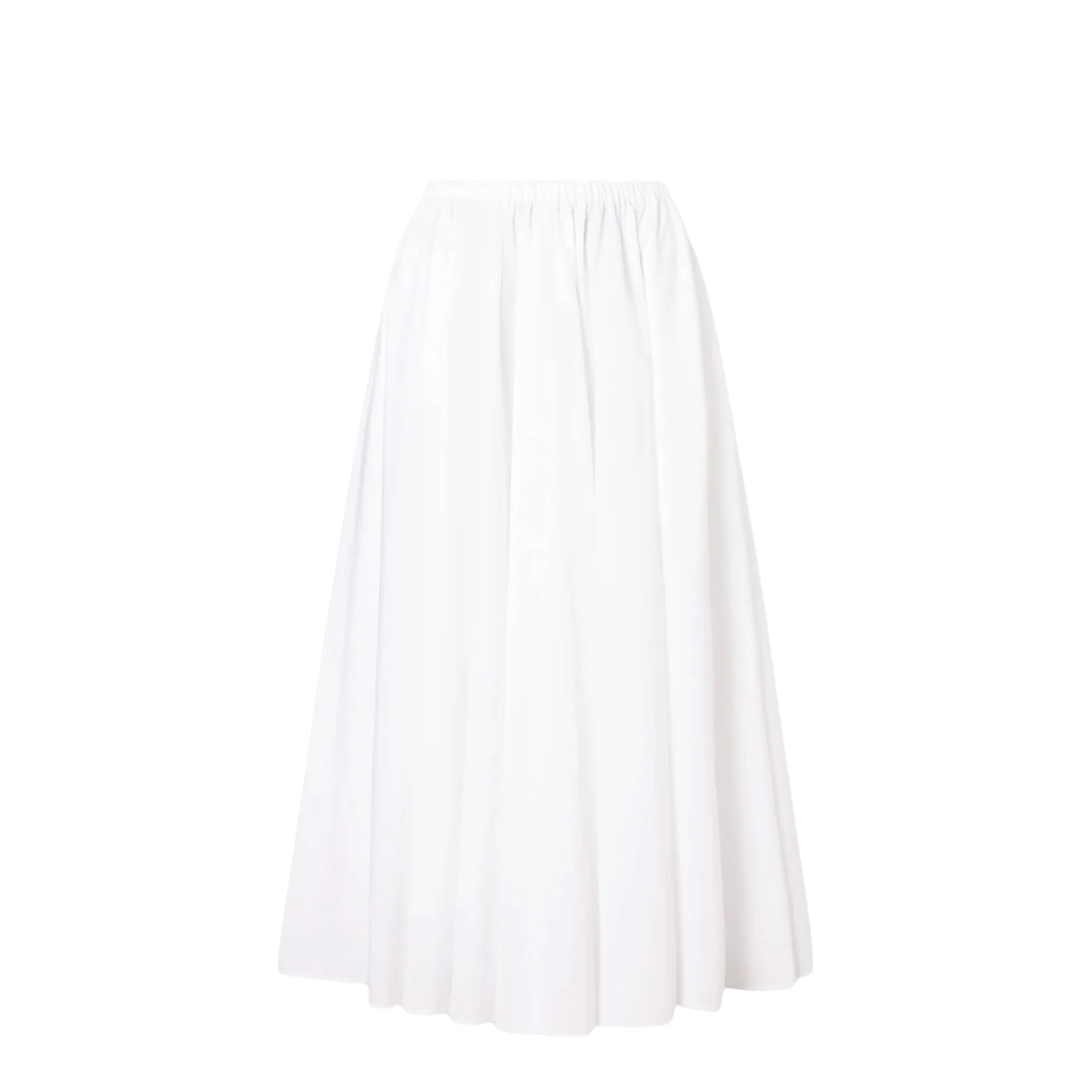Cotton Midi Skirt - Image 3