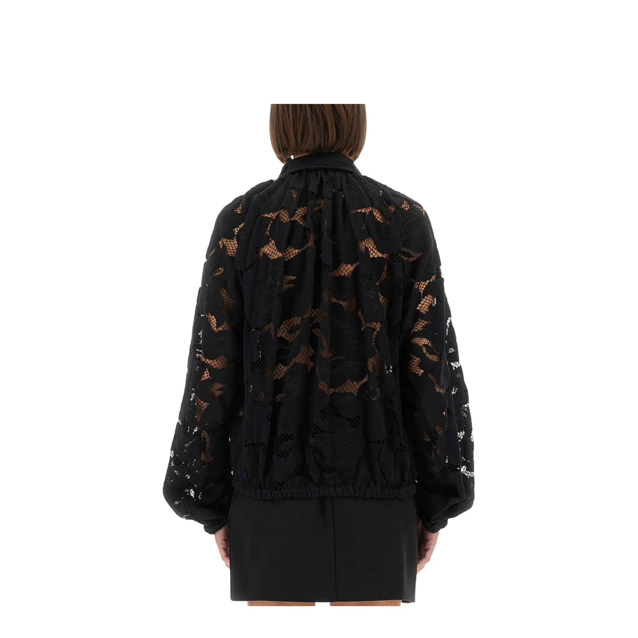 Lace Balloon Blouse - Image 3