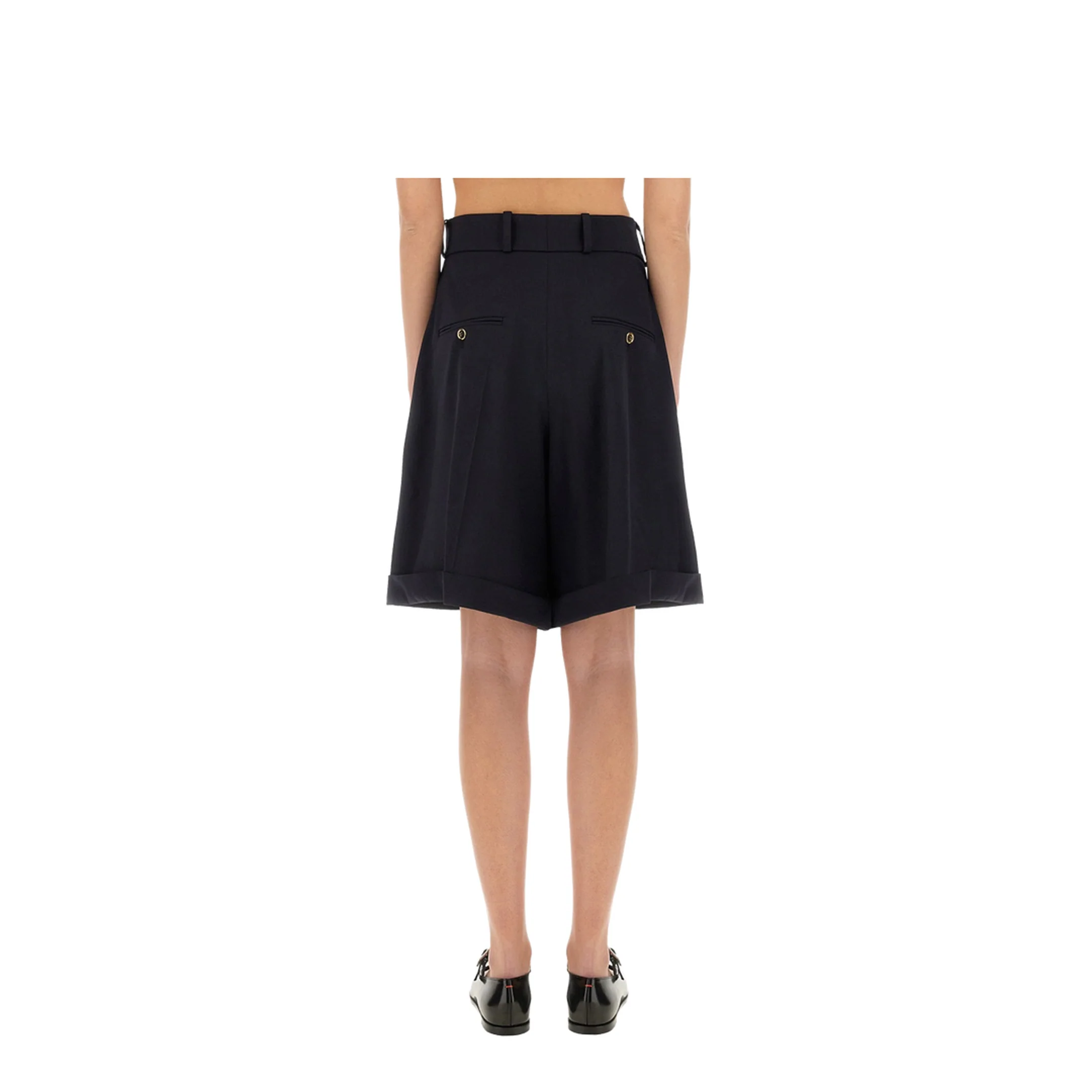 Wool Bermuda Shorts - Image 3
