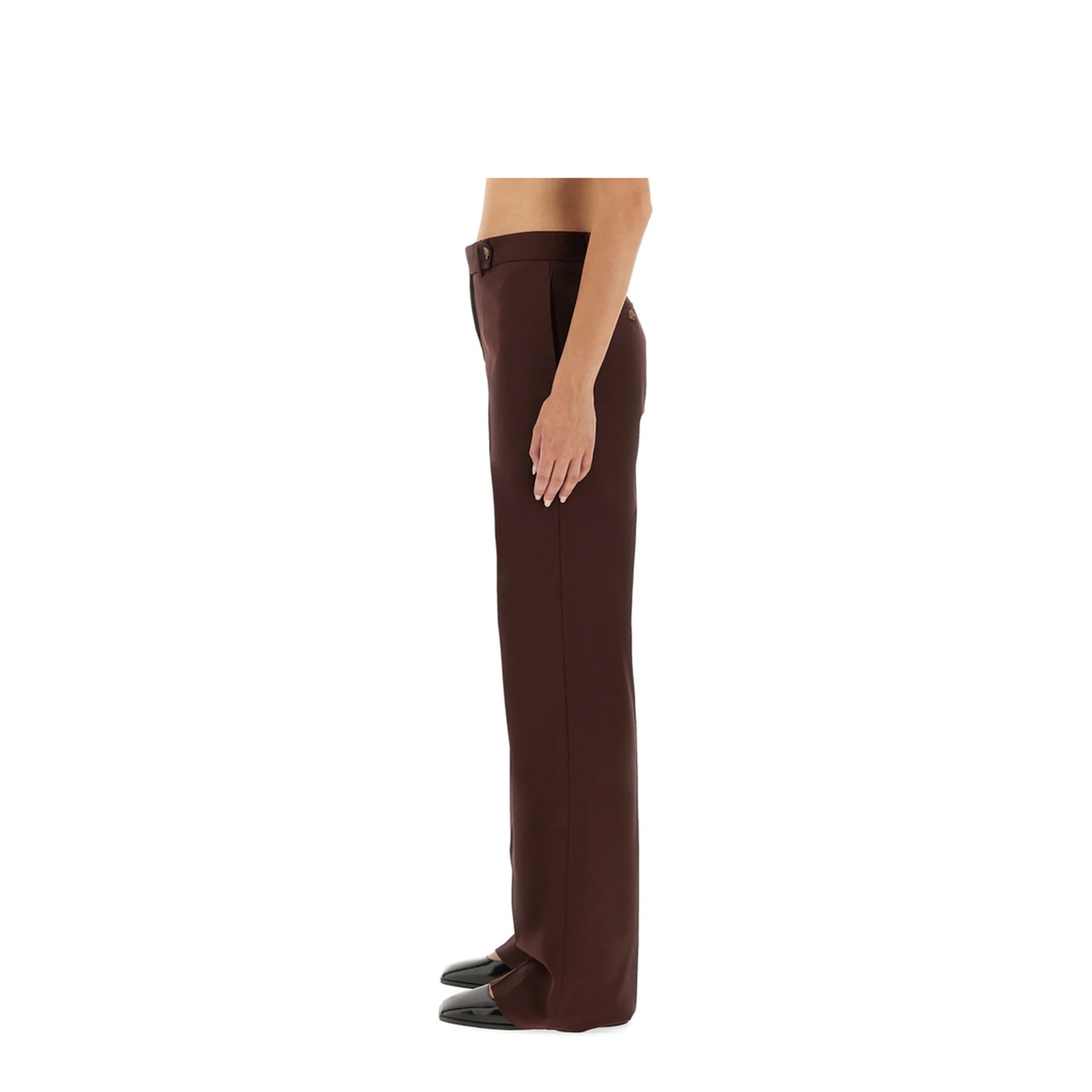 Wool Bootcut Pants - Image 4