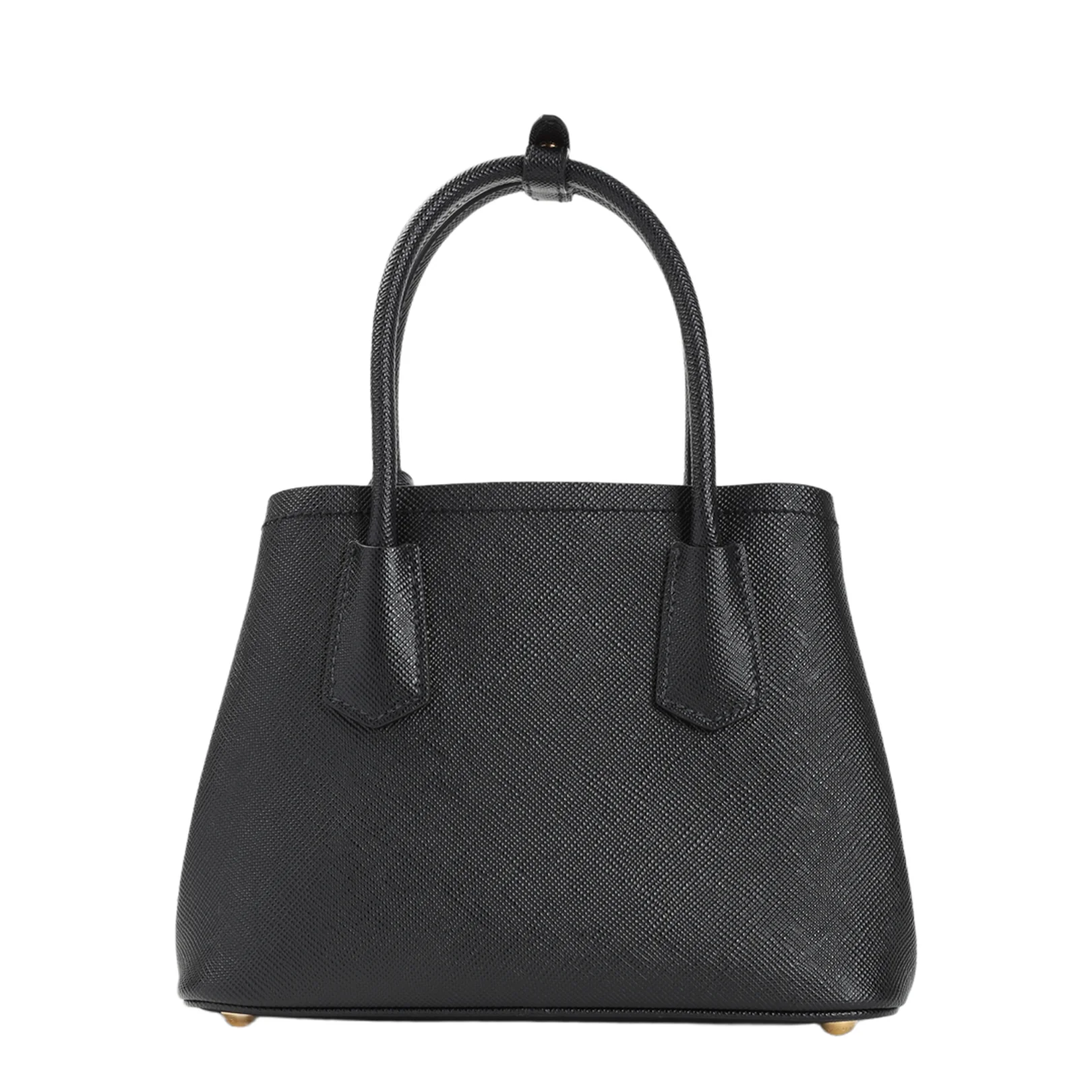 Black Leather Handbag - Image 3