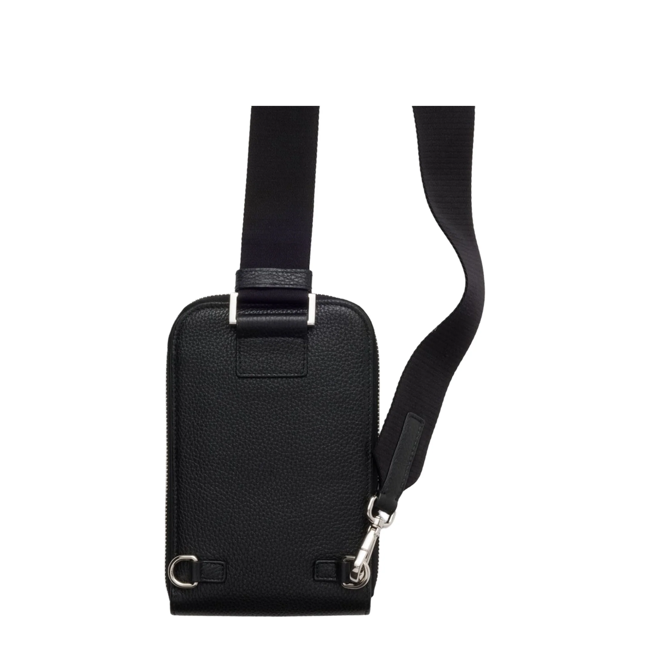 Black Leather Phone Case - Image 2