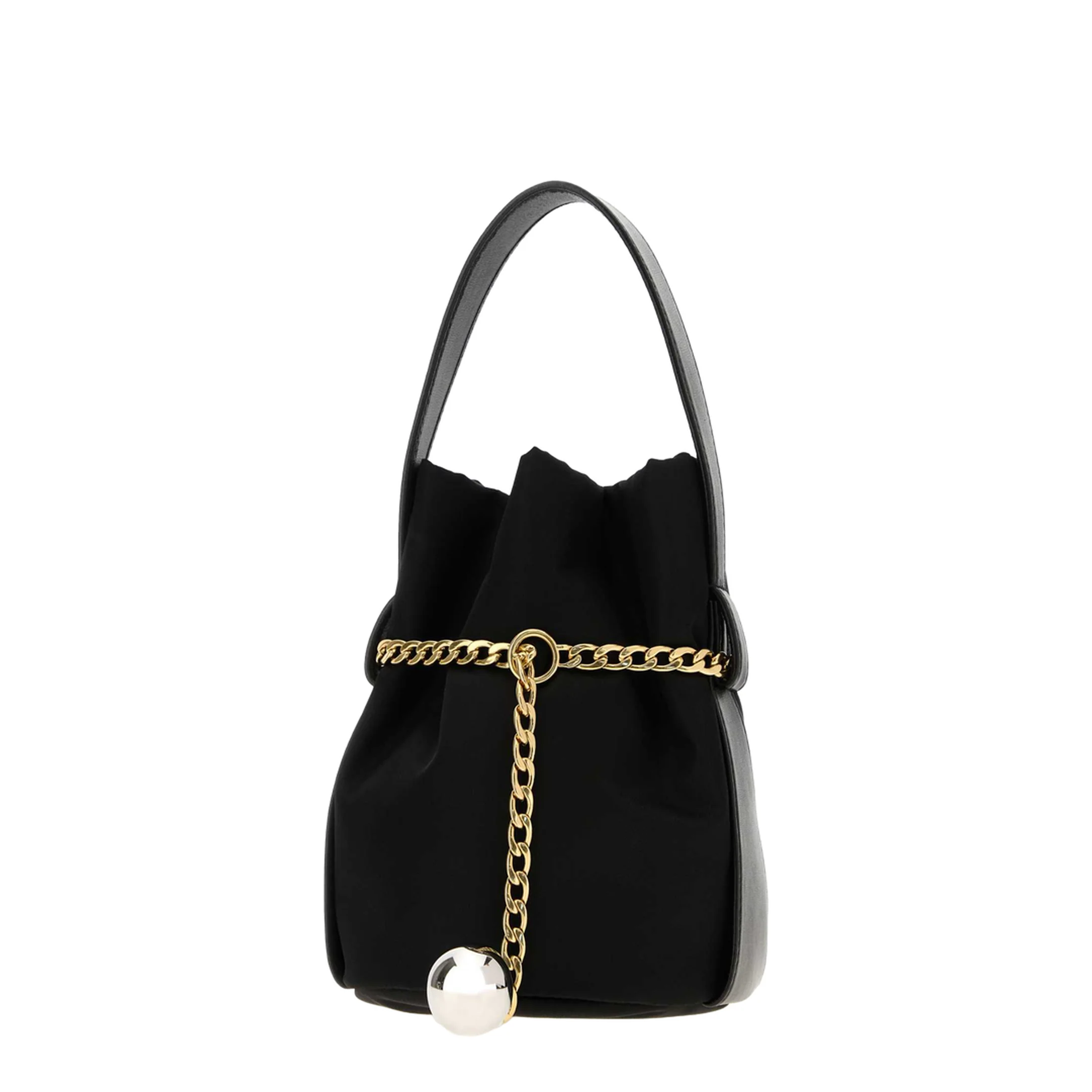 Black Petit Sac Noir Re-nylon And Nappa Leather Mini - Image 4