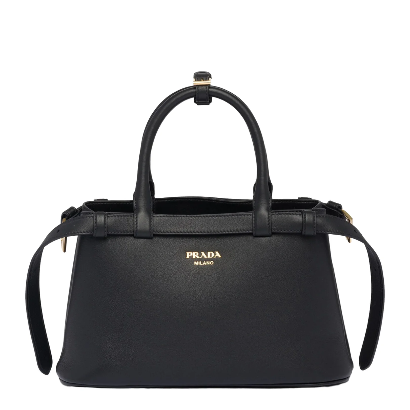Buckle Small Leather Bag