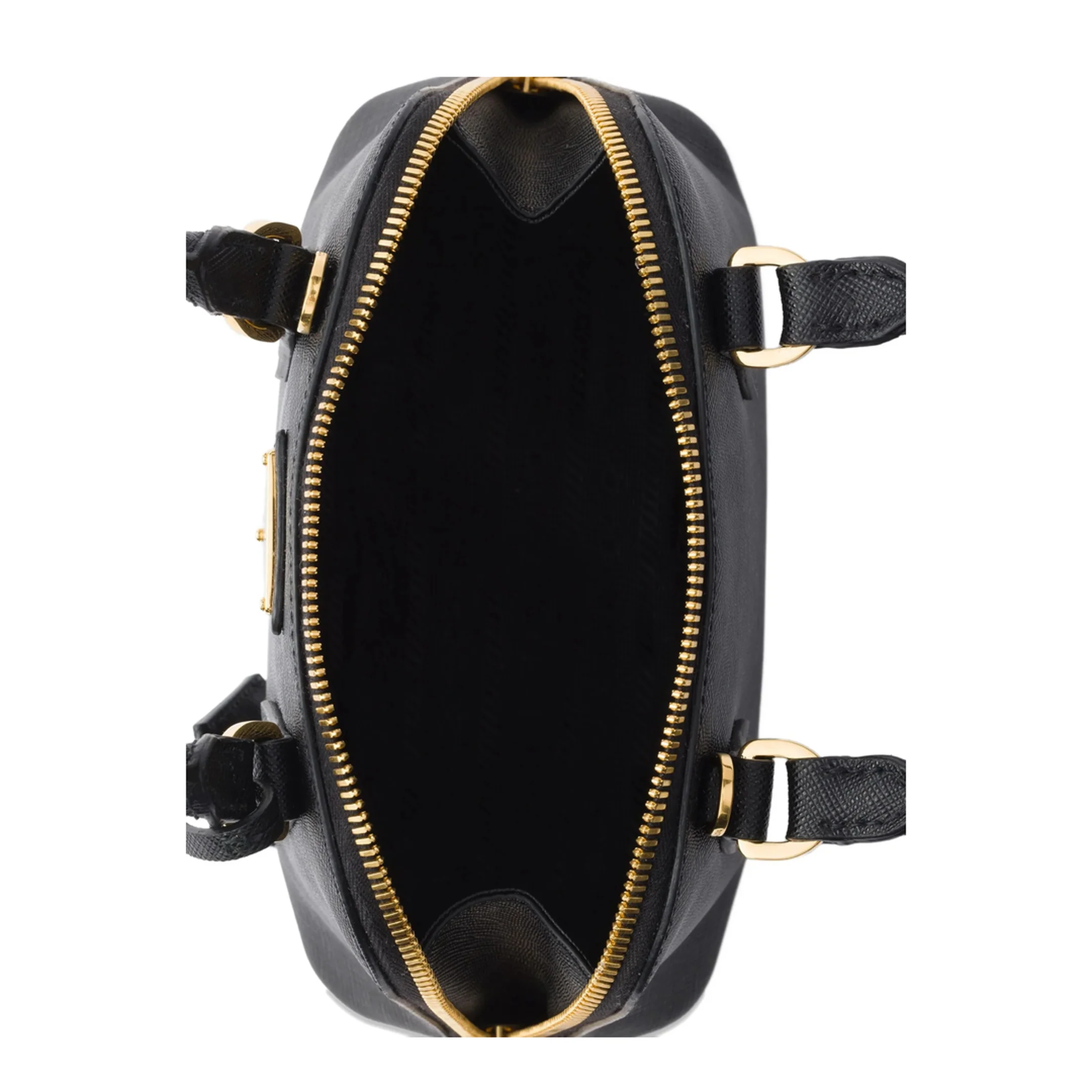 Elegant Black Leather Handbag - Image 5
