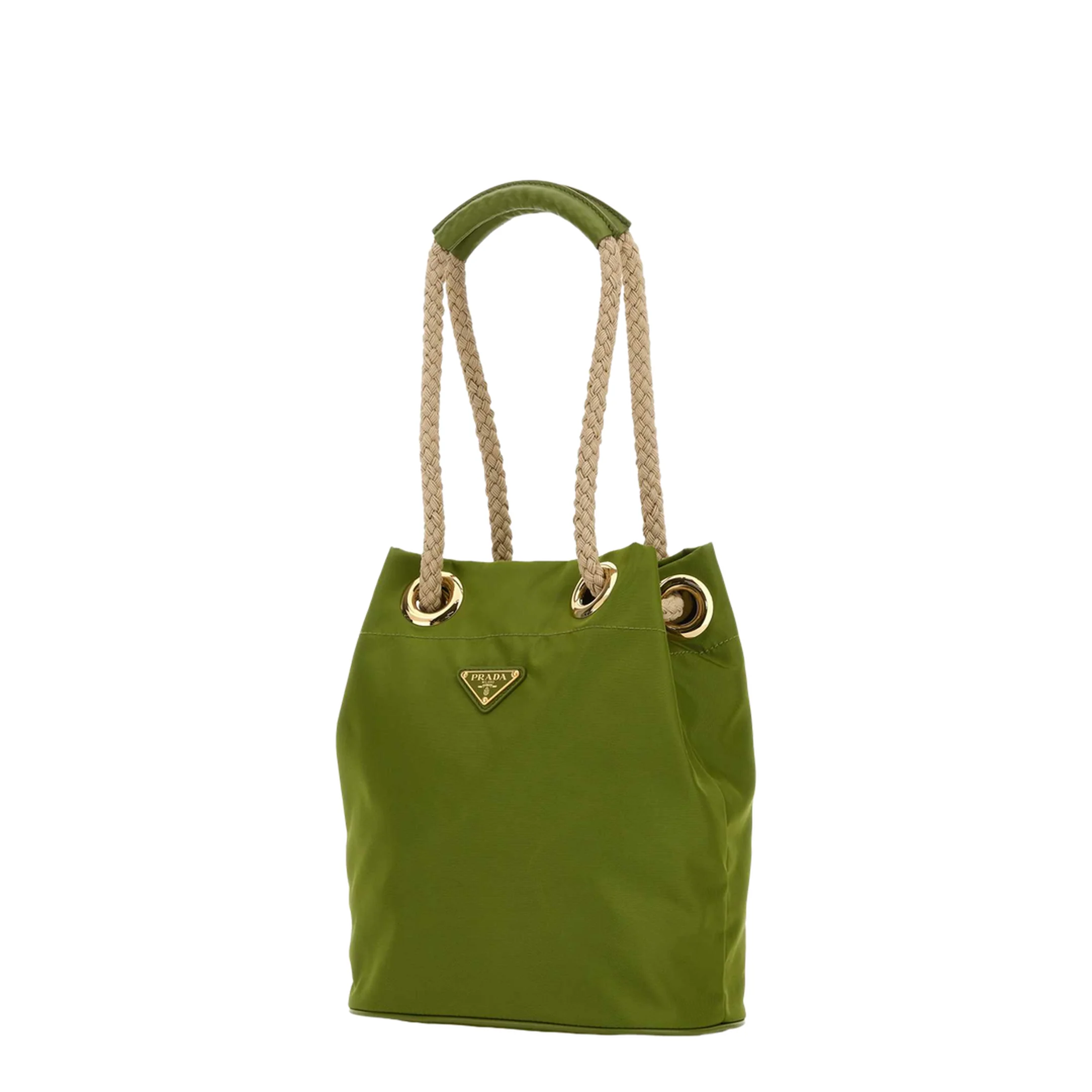 Ivy Green Mariner Re-nylon Small Bucket Bag - Image 4