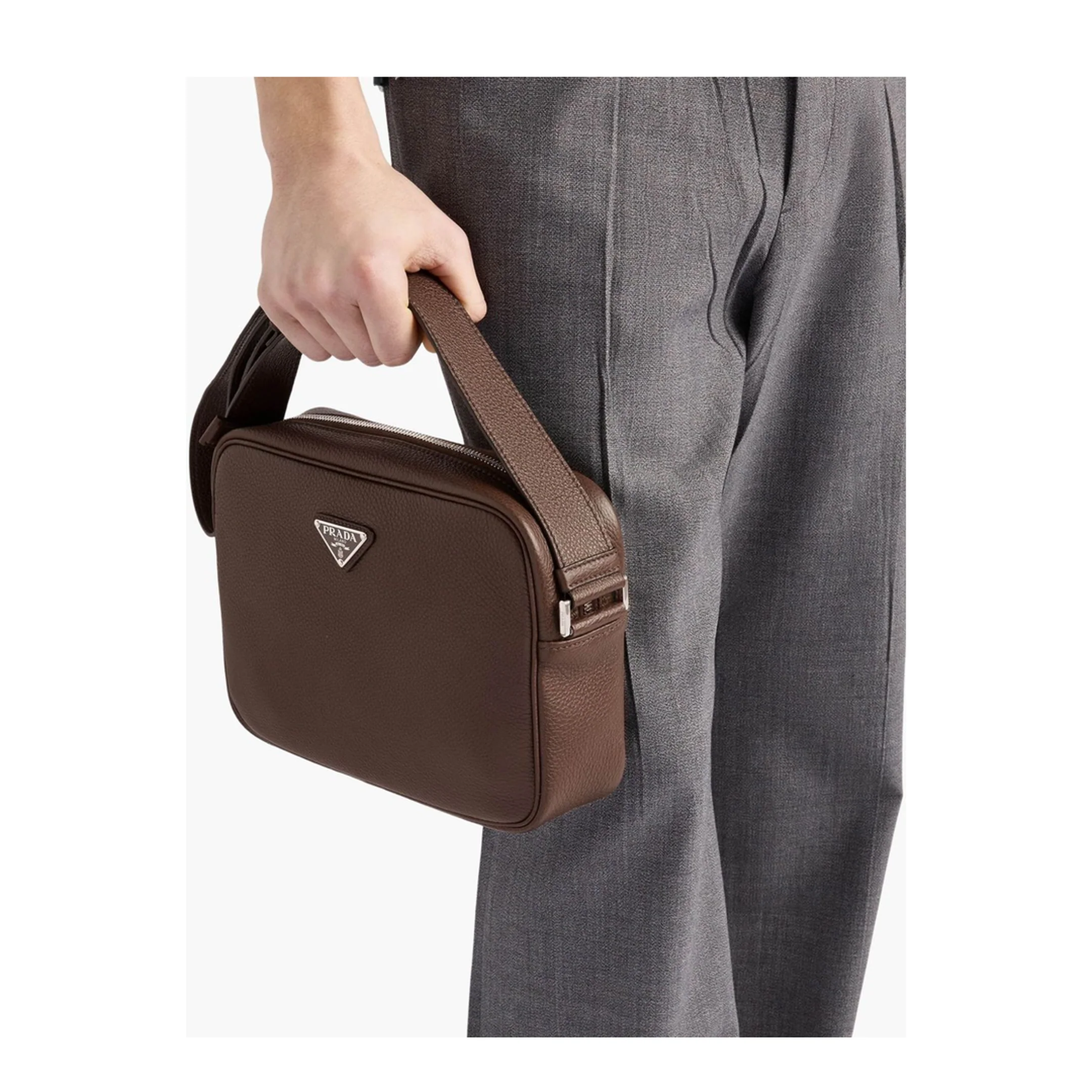 Leather Crossbody Bag - Image 3