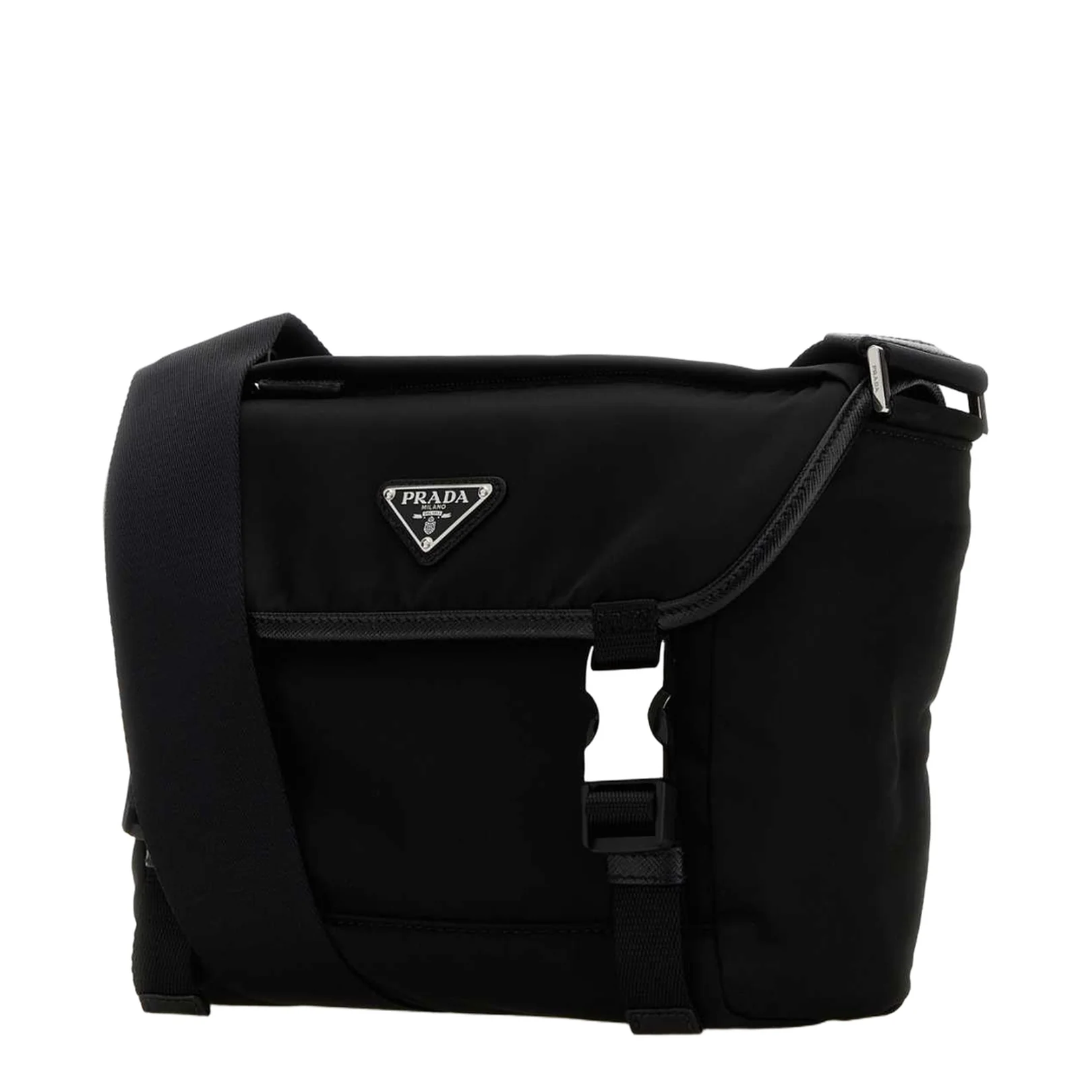 Logo Plaque Foldover Top Shoulder Bag - Image 2